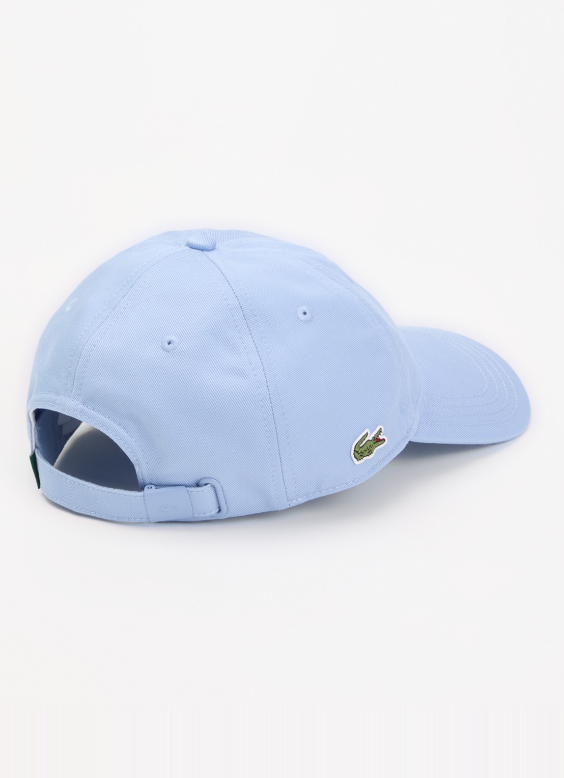 Lacoste Pet met logo - detail 2 lichtblauw