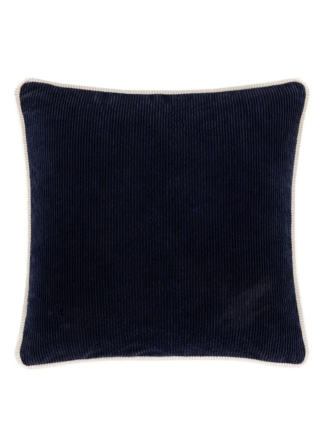 Lacoste Sierkussen 45 x 45 cm - voorkant 2 donkerblauw