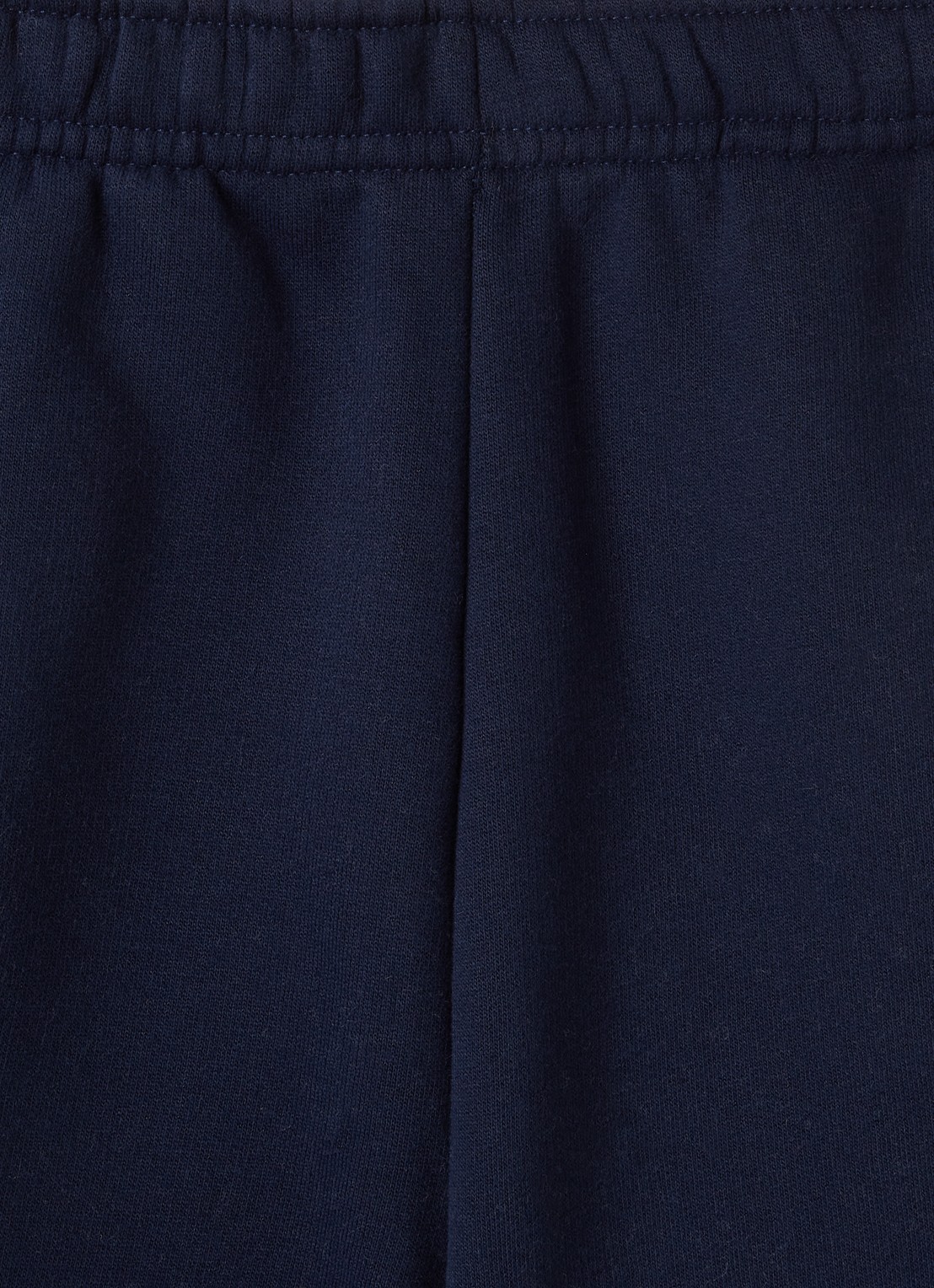 Lacoste Straight fit korte joggingbroek met logo - detail 3 donkerblauw