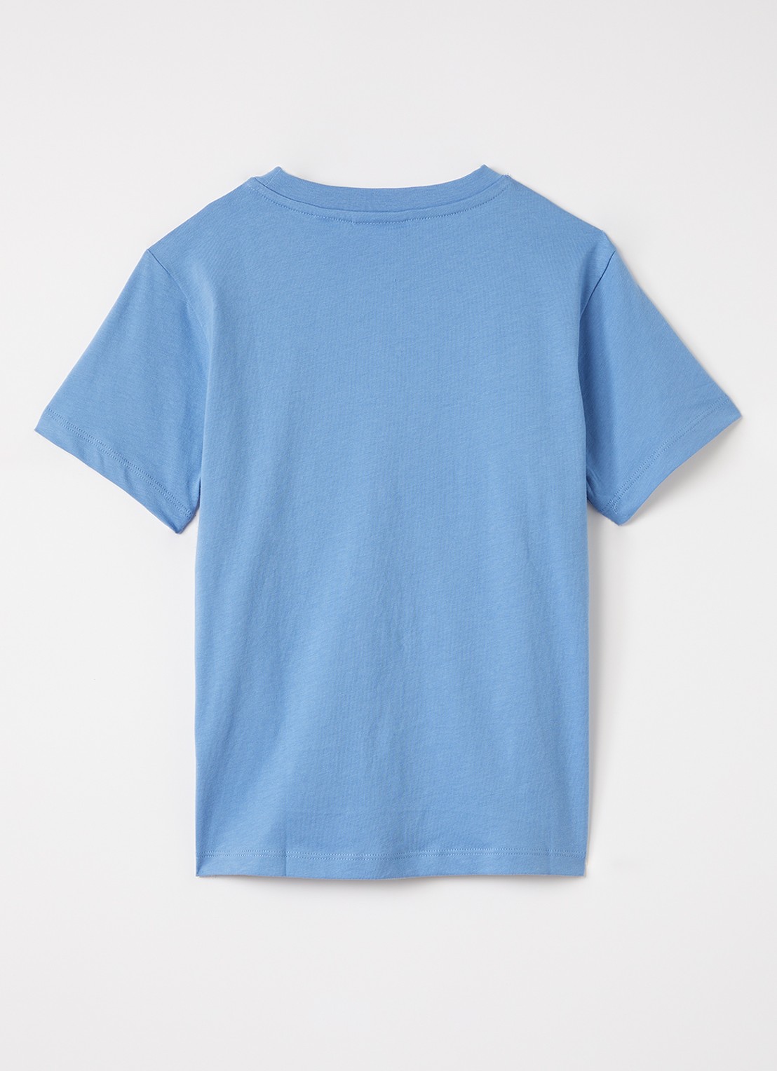 Lacoste T-shirt met logo - voorkant 2 blauw