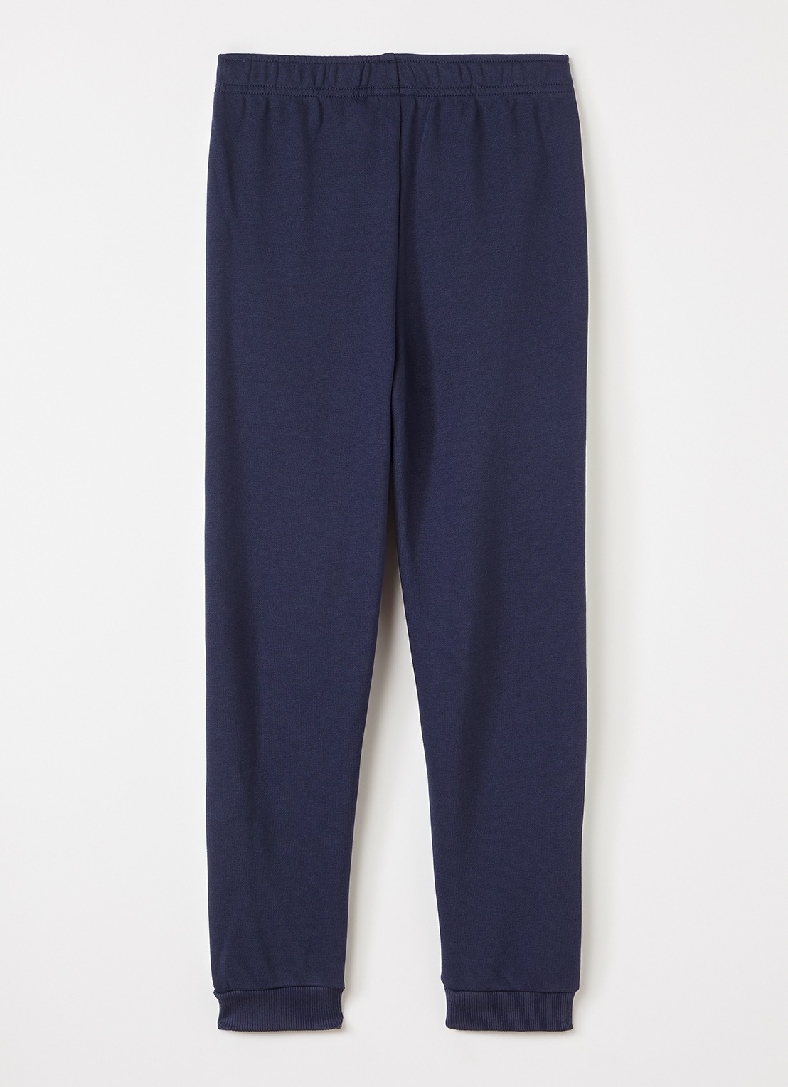 Lacoste Tapered fit joggingbroek met logoband - voorkant 3 donkerblauw