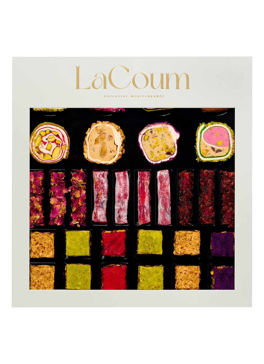 LaCoum Mediterrane premium delicatessen giftbox 560 gram - voorkant undefined