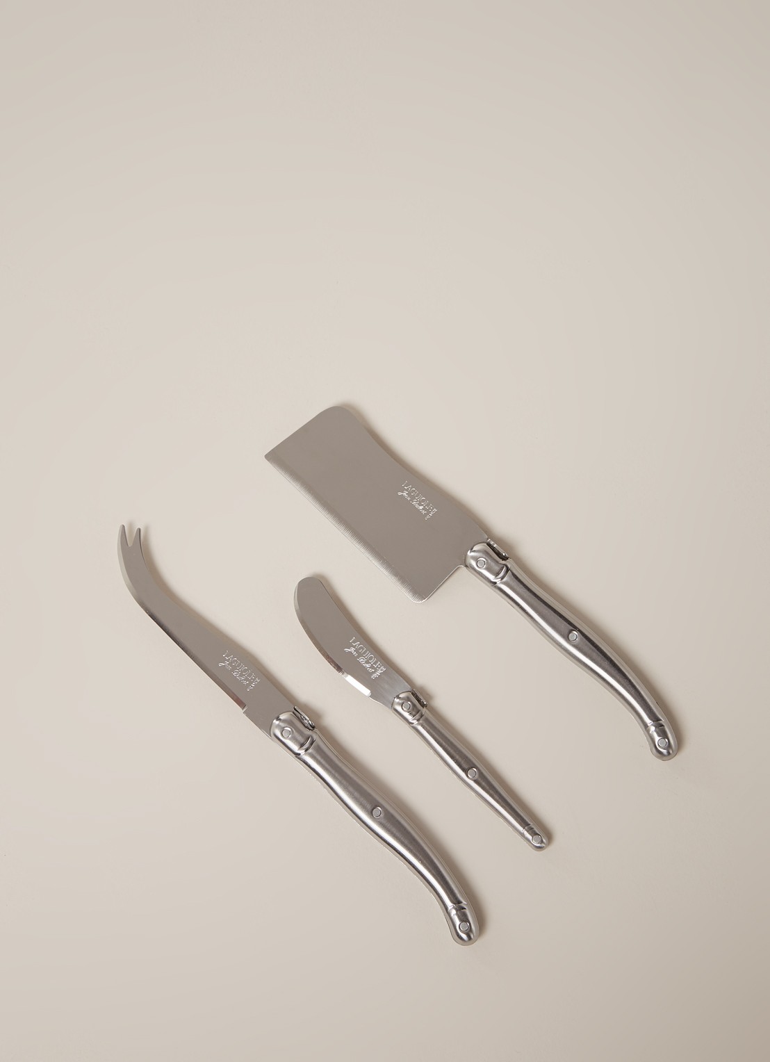 Laguiole Jean Dubost Kaasmes set van 3  - voorkant 2 undefined