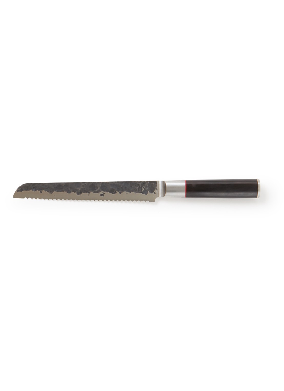 Laguiole Style de Vie Sebra broodmes 34 cm - voorkant donkerbruin