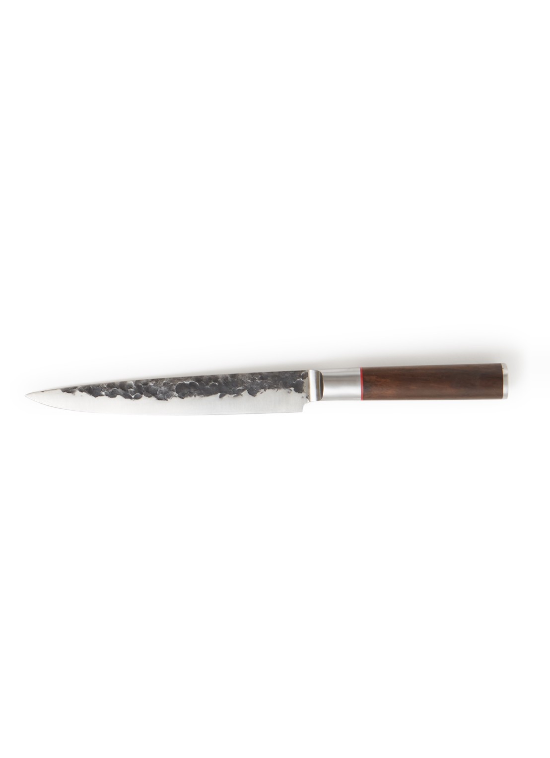 Laguiole Style de Vie Sebra vleesmes 35 cm - voorkant donkerbruin