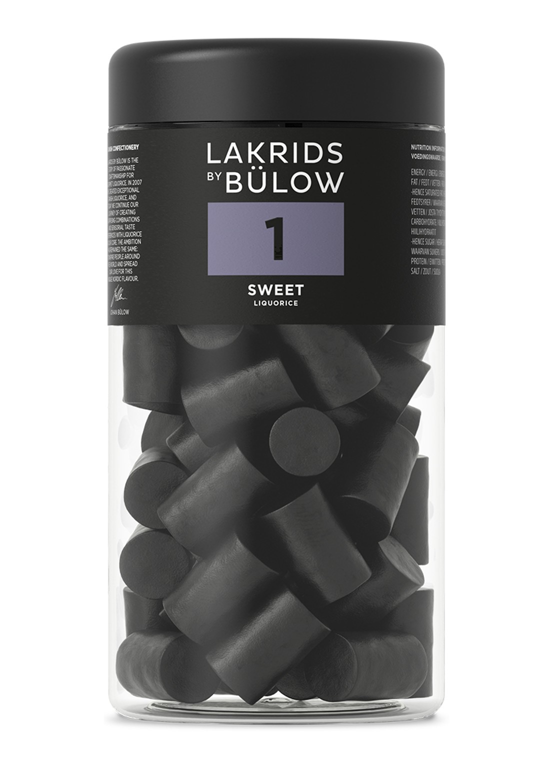 Lakrids by Bülow No. 1 Sweet - zoete drop 360 gram - voorkant undefined
