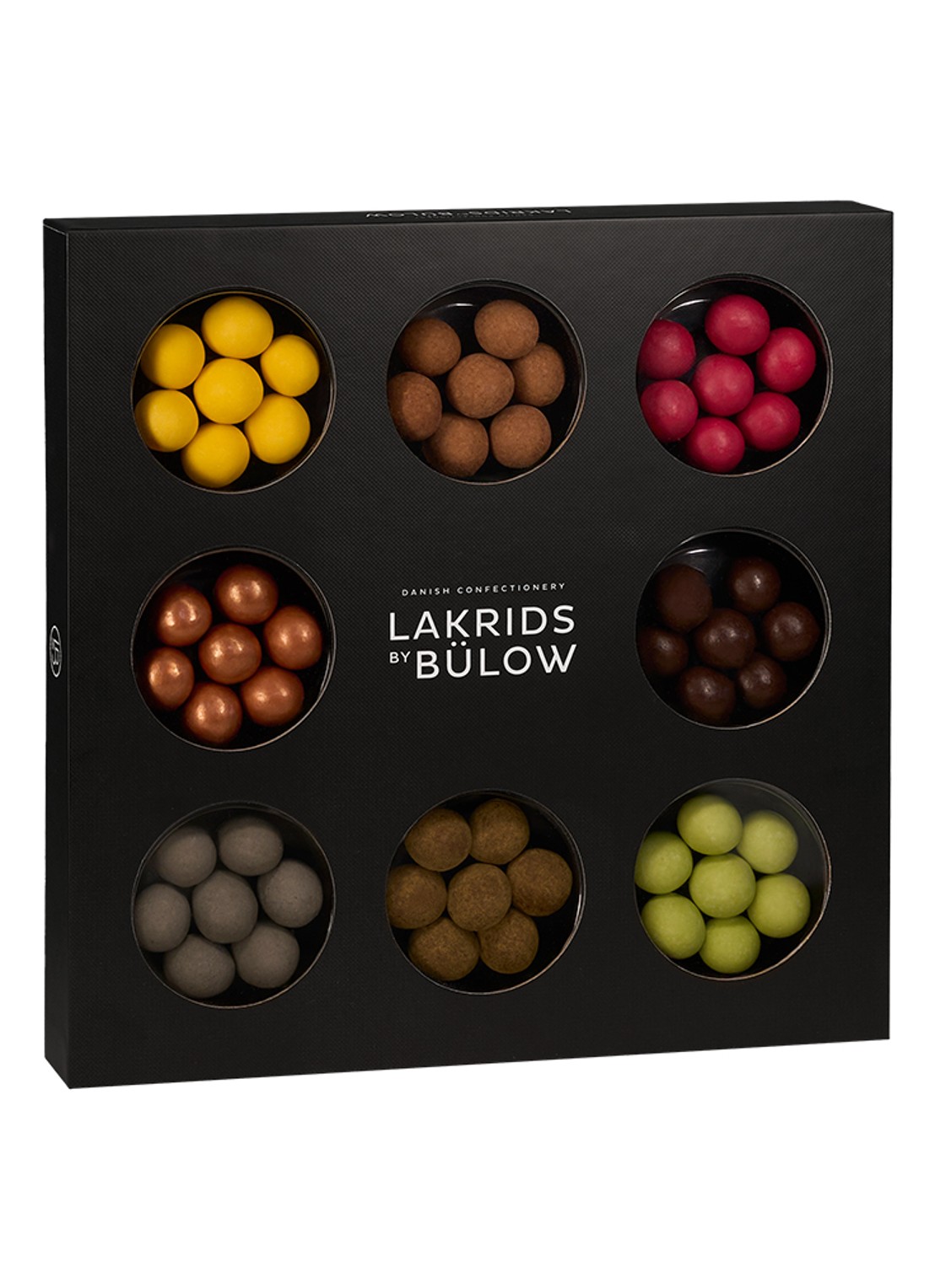 Lakrids by Bülow Selection Box drop met chocolade 350 gram - voorkant undefined