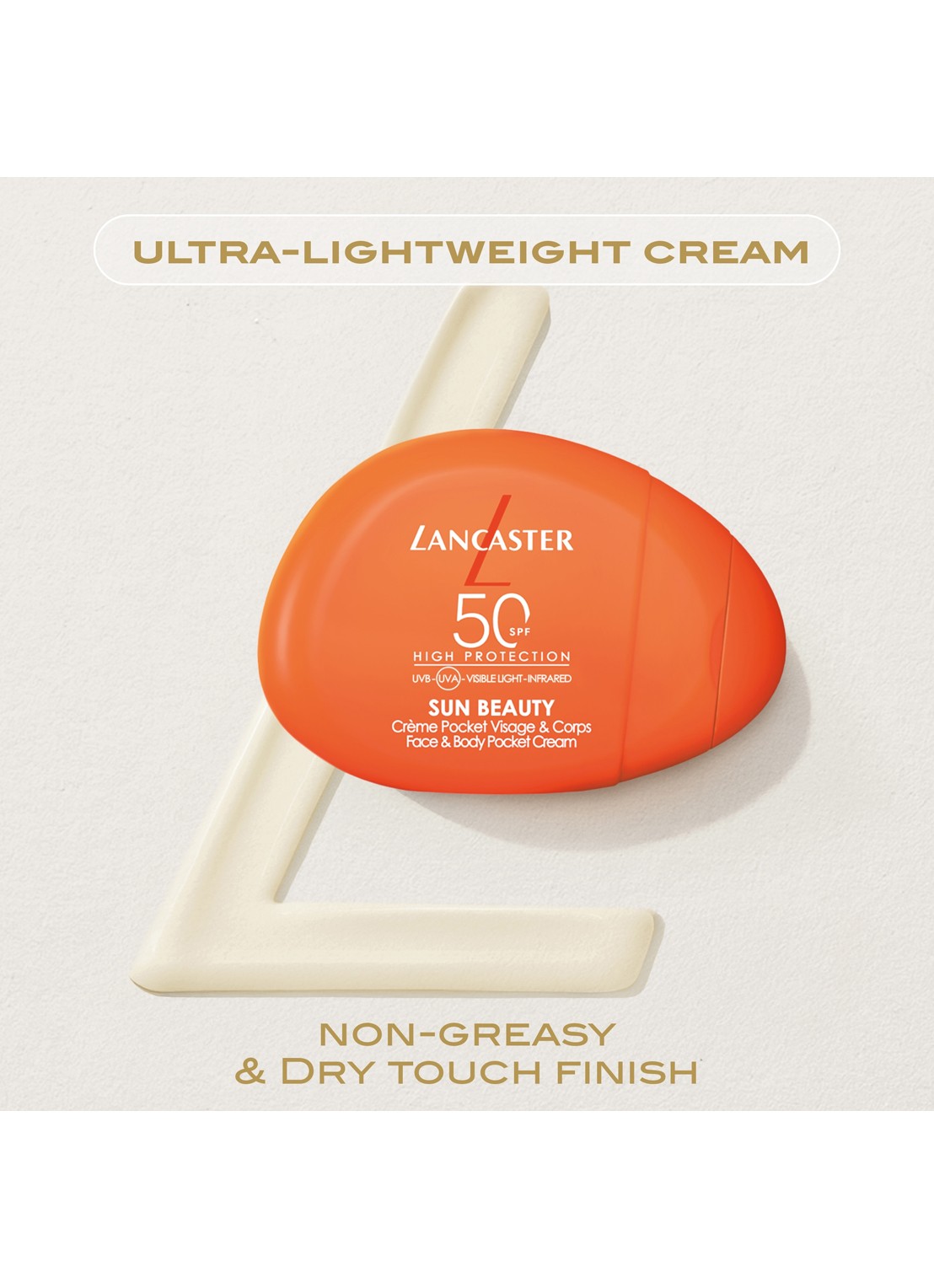 Lancaster Face & Body Pocket Cream SPF50 - zonnebrand - detail 3 undefined