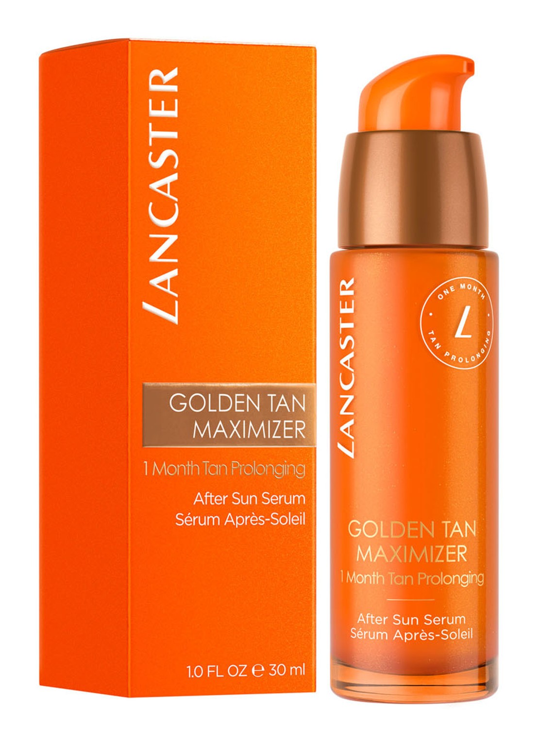Lancaster Golden Tan Maximizer - bruinversnellende aftersun - voorkant 2 undefined