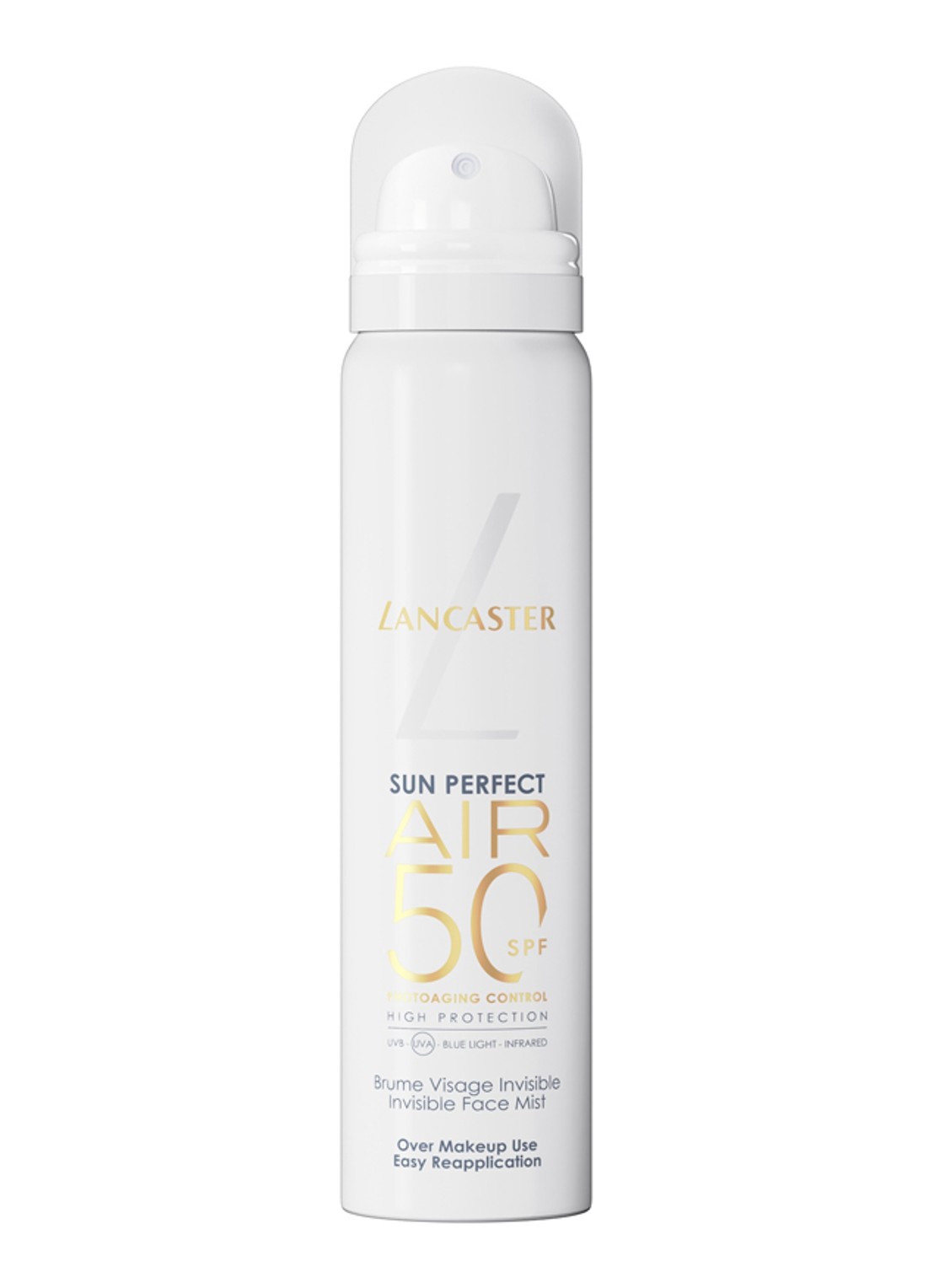 Lancaster Invisible Face Mist SPF50 - zonnebrand - voorkant 5 undefined