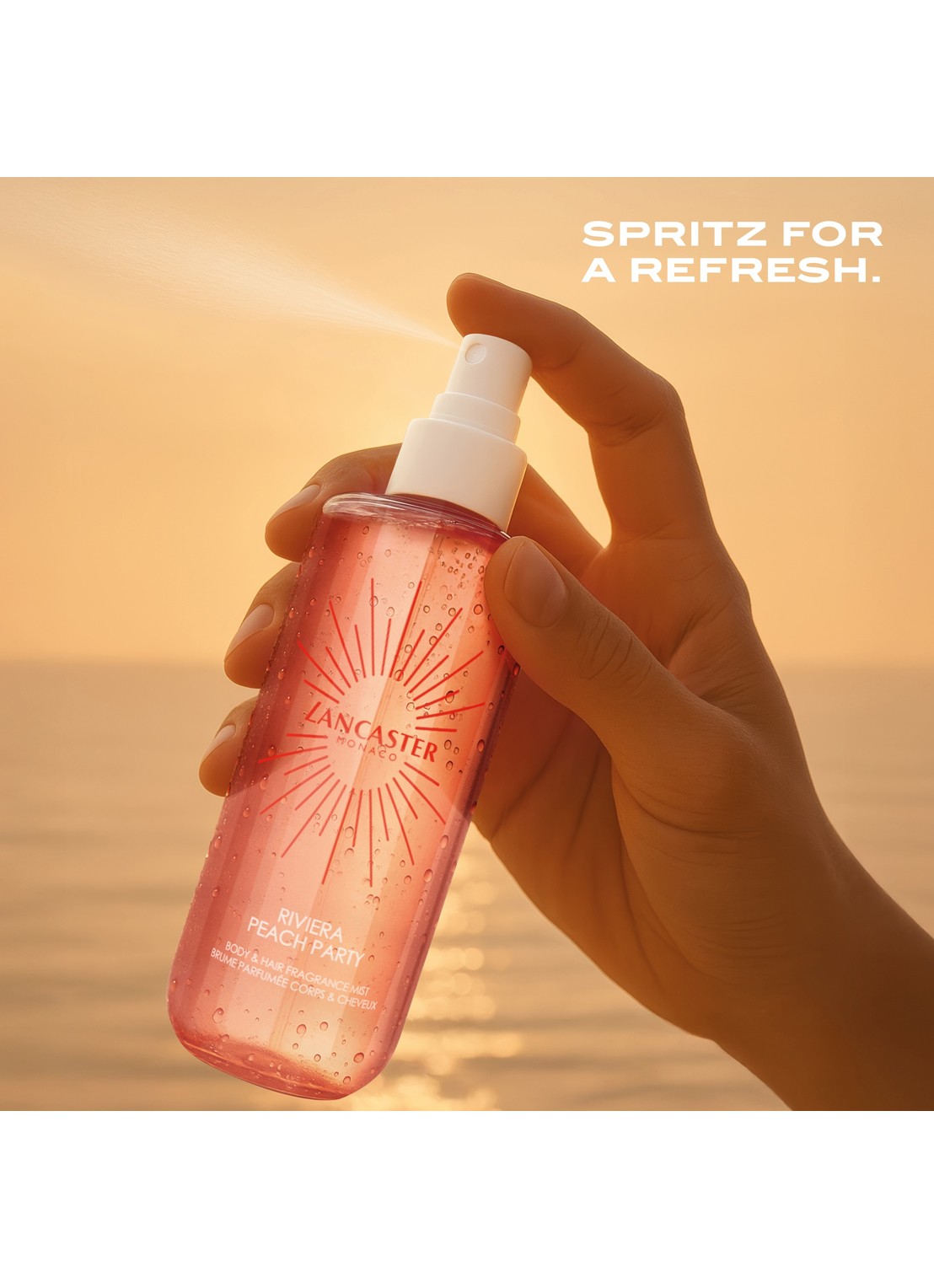 Lancaster Riviera Peach Party Body & Hair Fragrance Mist - detail 4 undefined