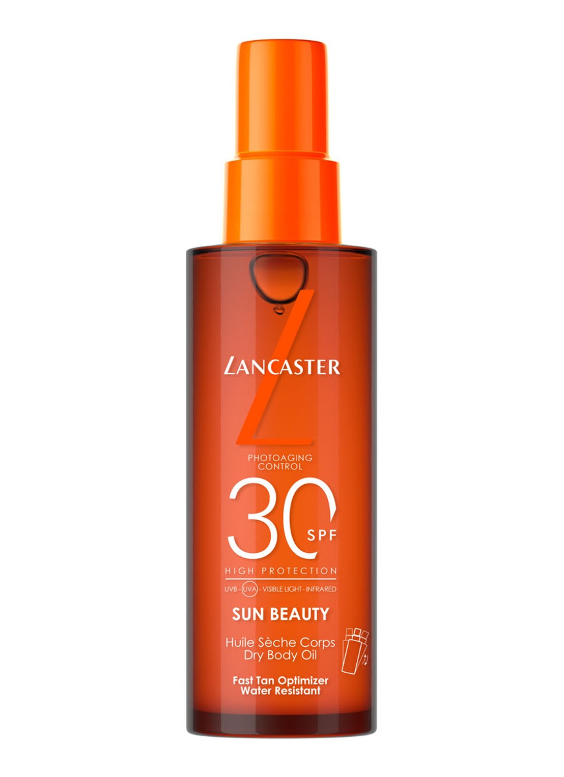 Lancaster Sun Beauty Body Dry Oil SPF 30 - zonneolie - voorkant undefined