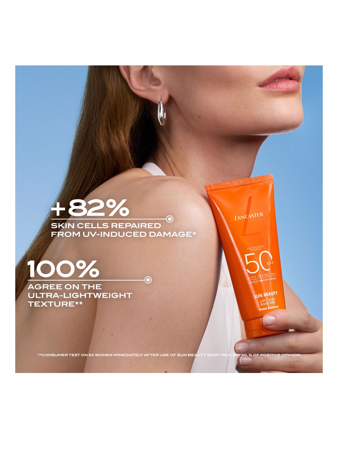 Lancaster Sun Beauty Body Milk SPF 50 - zonnebrand - detail 5 undefined
