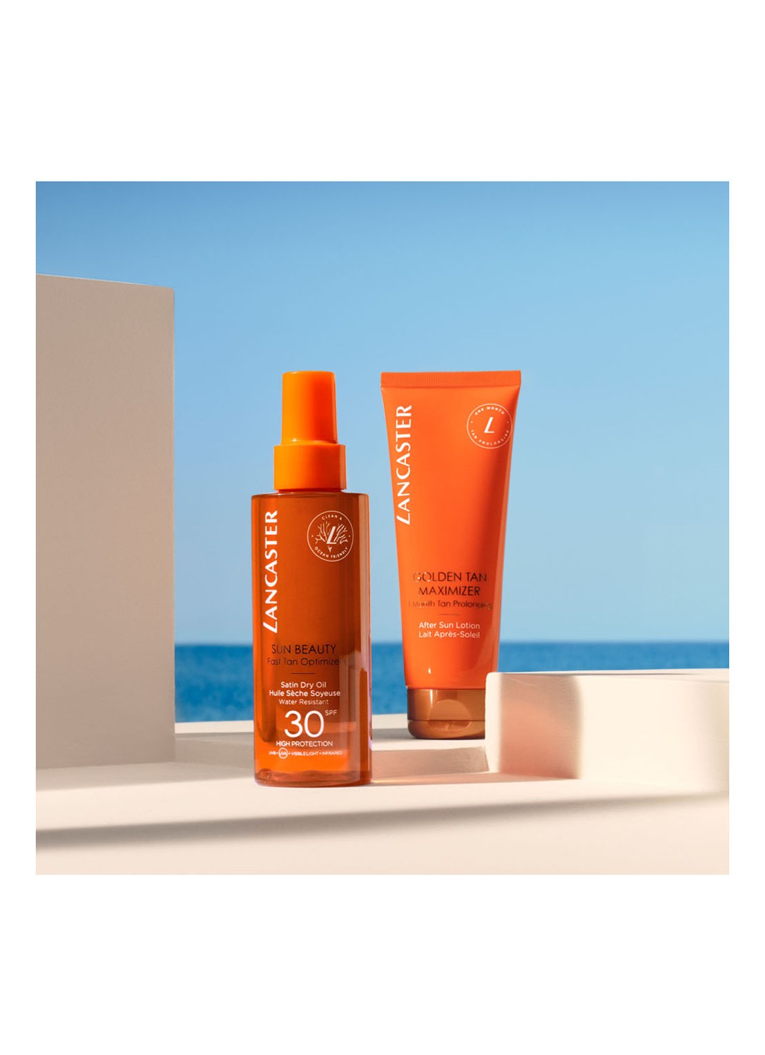 Lancaster Sun Beauty Fast Tan Optimizer Satin Dry Oil SPF 30 - zonneolie - detail 4 undefined