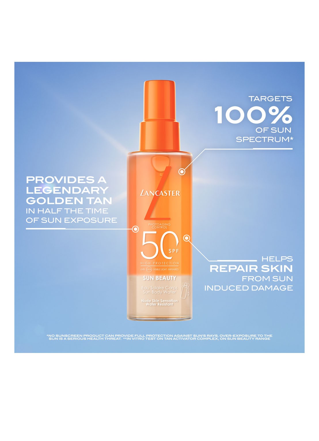 Lancaster Sun Beauty Sun Body Water SPF 30 - zonnespray - detail 4 undefined