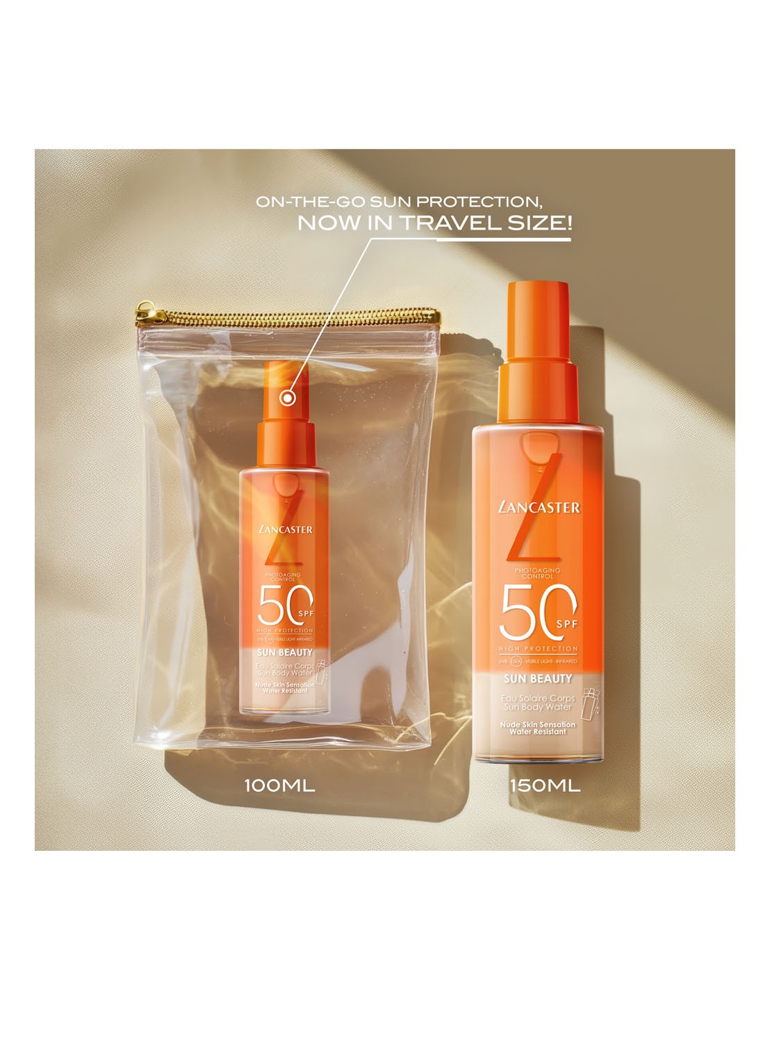 Lancaster Sun Beauty Sun Body Water SPF 50 - zonnespray - detail 3 undefined