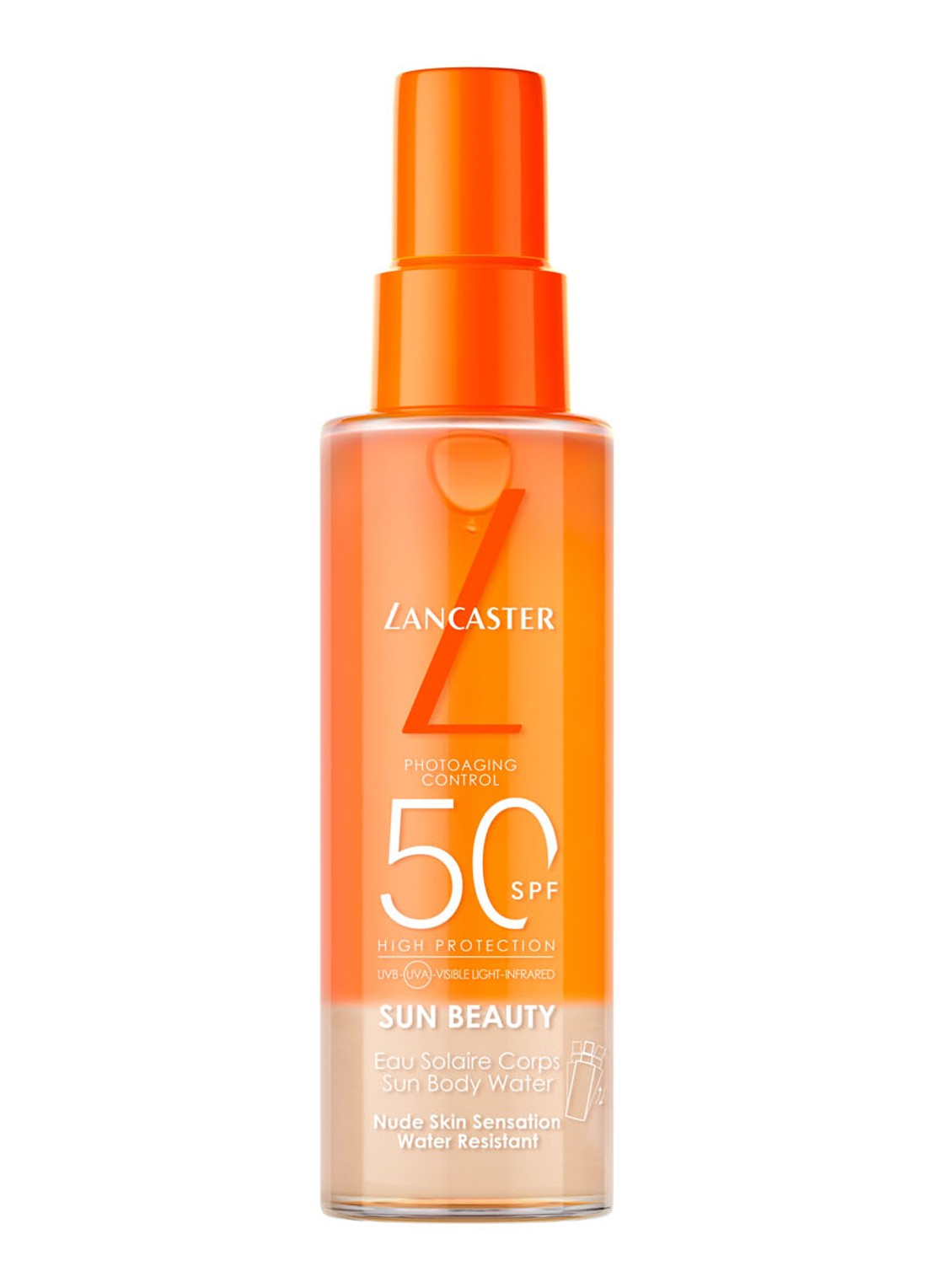 Lancaster Sun Beauty Sun Body Water SPF 50 - zonnespray - voorkant 5 undefined