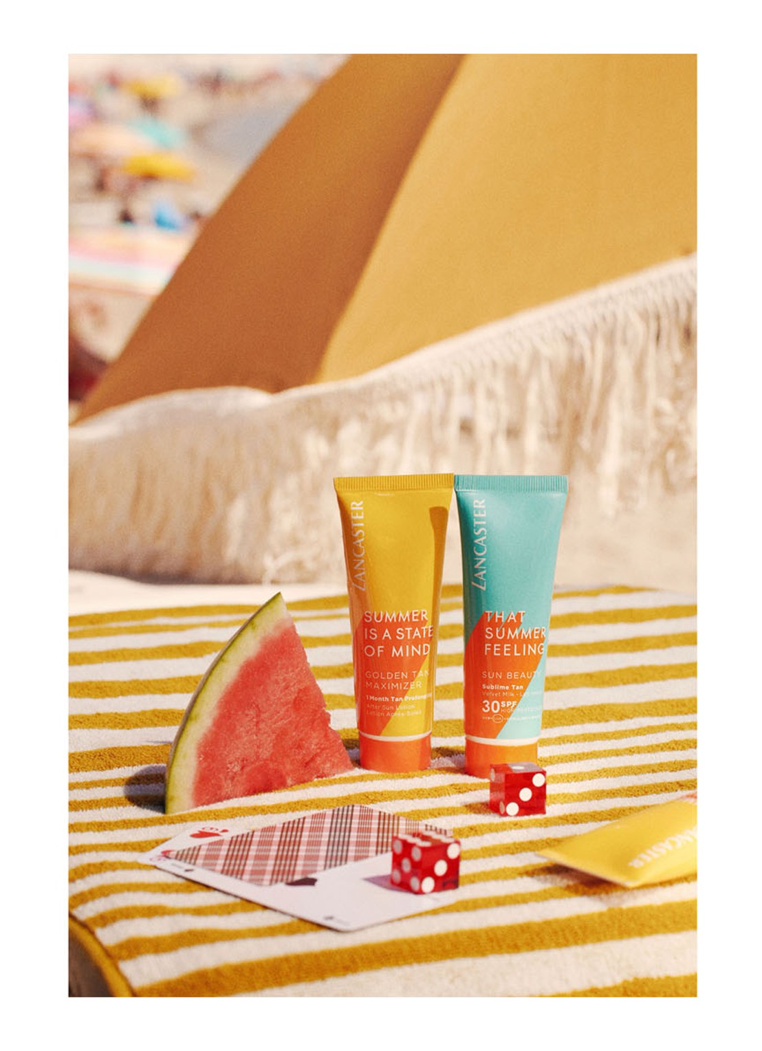 Lancaster Sun Beauty Velvet Milk SPF30 - Limited Edition bruinversnellende zonnebrand - voorkant 7 undefined