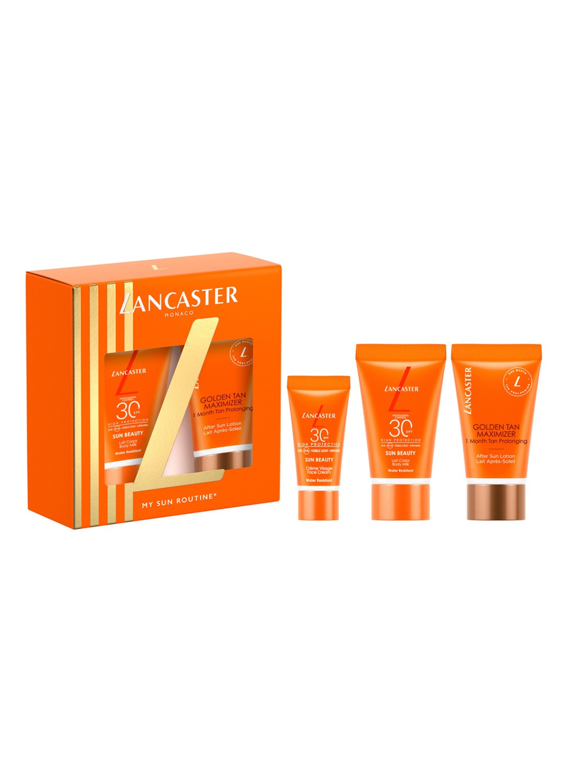 Lancaster Sun Kit International - verzorgingsset - voorkant undefined
