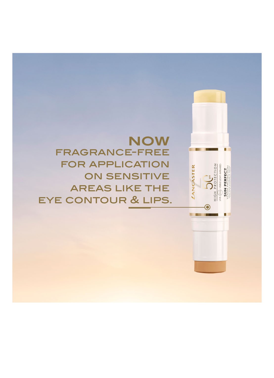 Lancaster Sun Perfect Youth Protection Stick SPF 50 - getinte zonnebrand - detail 4 undefined