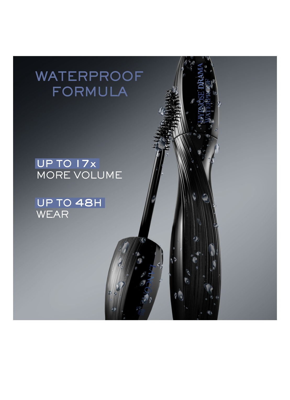 Lancôme Hypnôse Drama Waterproof Mascara - detail 2 excessive black