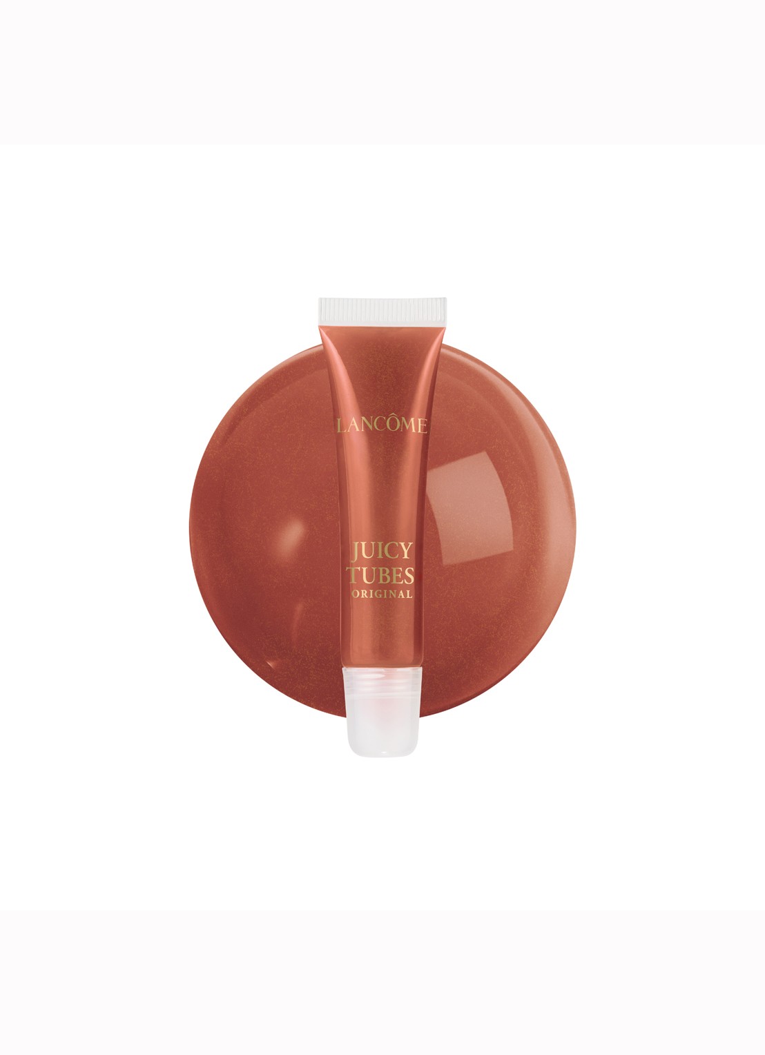 Lancôme Juicy Tubes Lip gloss  - voorkant 7 16 almond drip