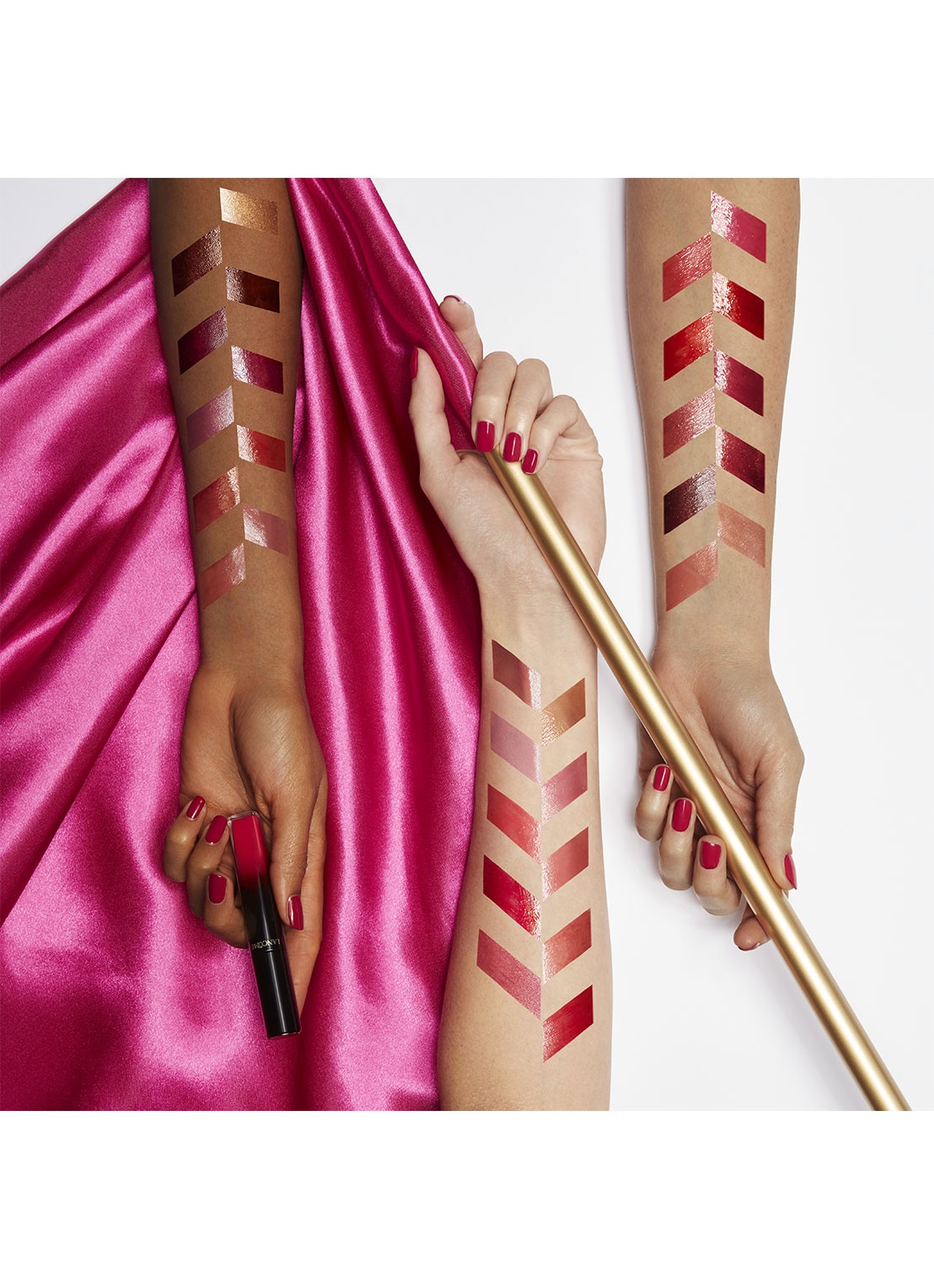 Lancôme L'Absolu Rouge Cream - lipstick - voorkant 7 148 bisou bisou