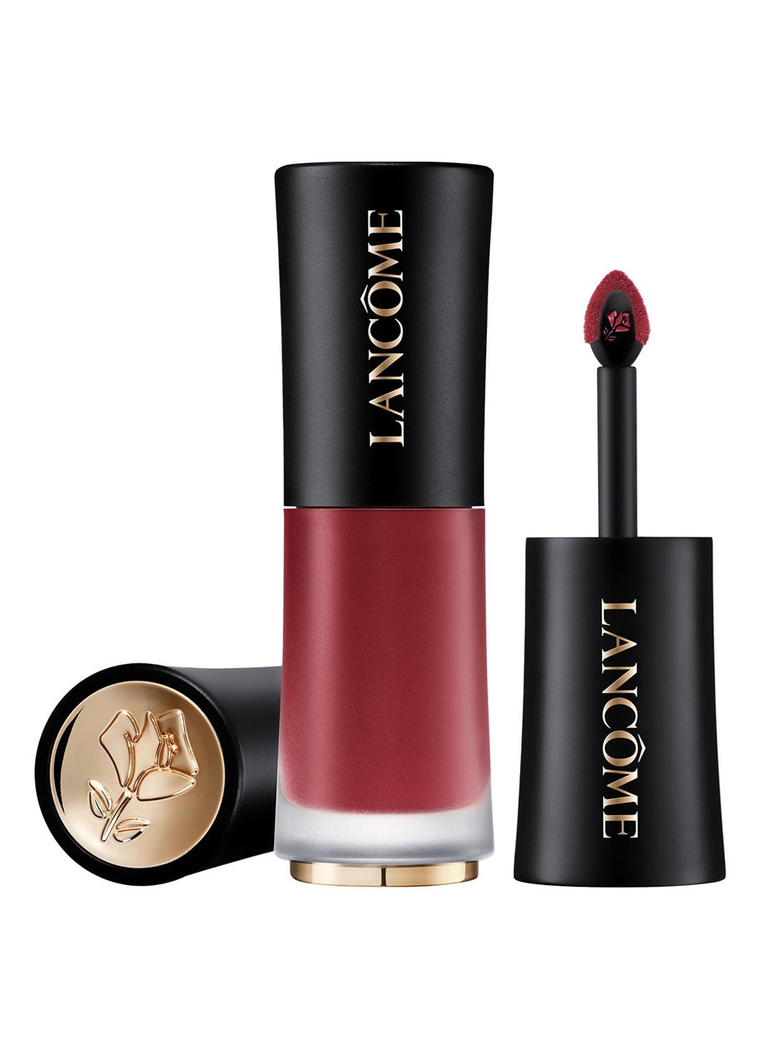 Lancôme L'Absolu Rouge Drama Ink - vloeibare lipstick - voorkant 888 french idol