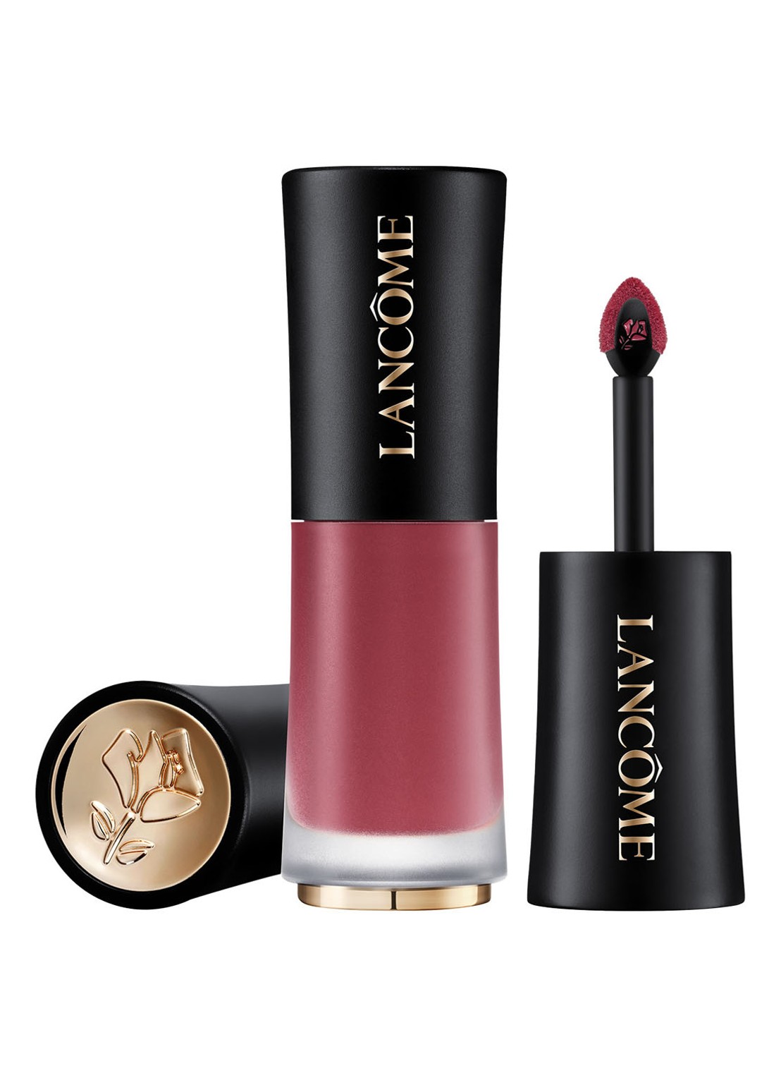 Lancôme L'Absolu Rouge Drama Ink - vloeibare lipstick - voorkant 2 270 peau contre peau