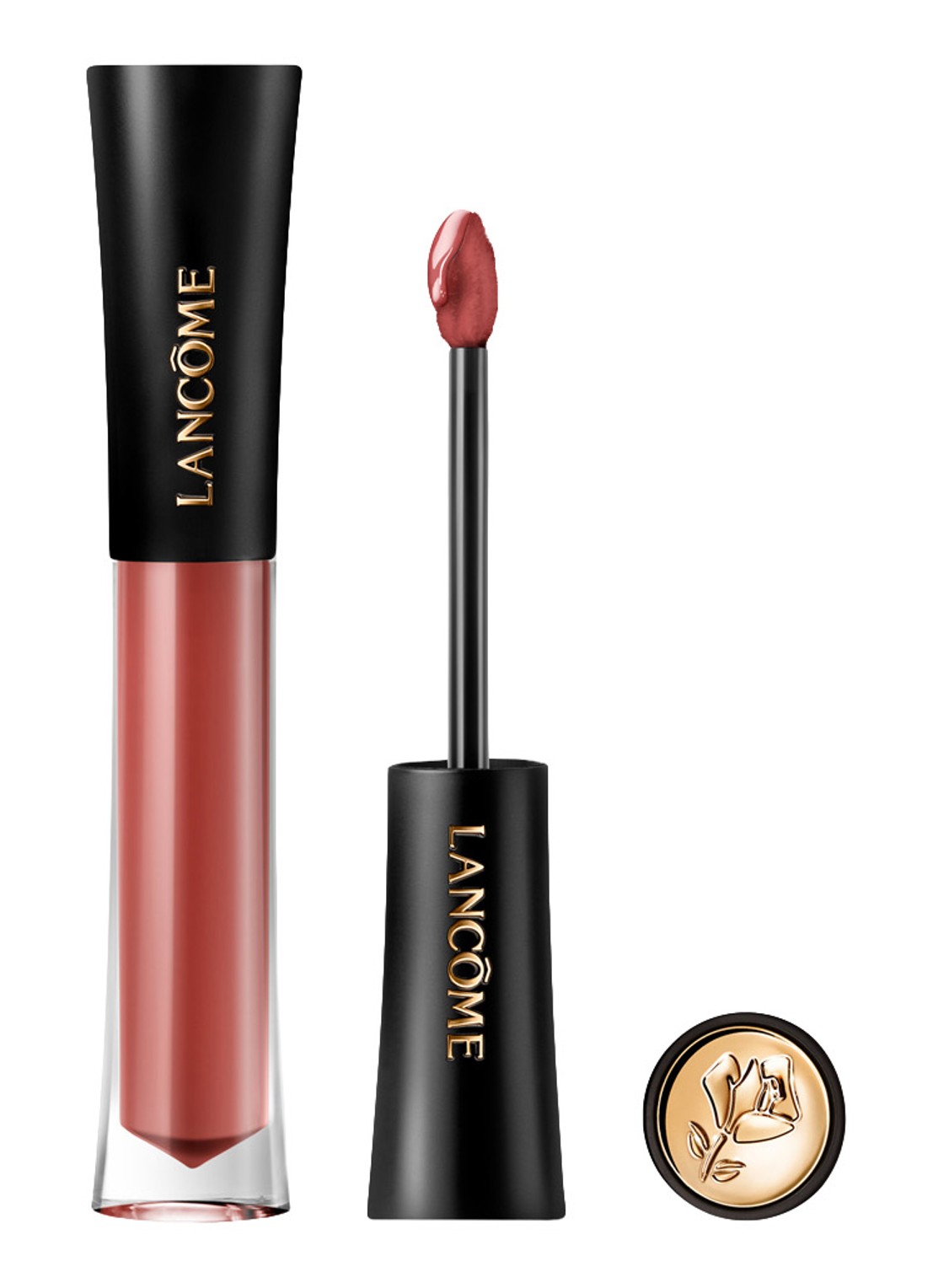 Lancôme L'Absolu Rouge Glaze Tintation - vloeibare lipstick - voorkant 708