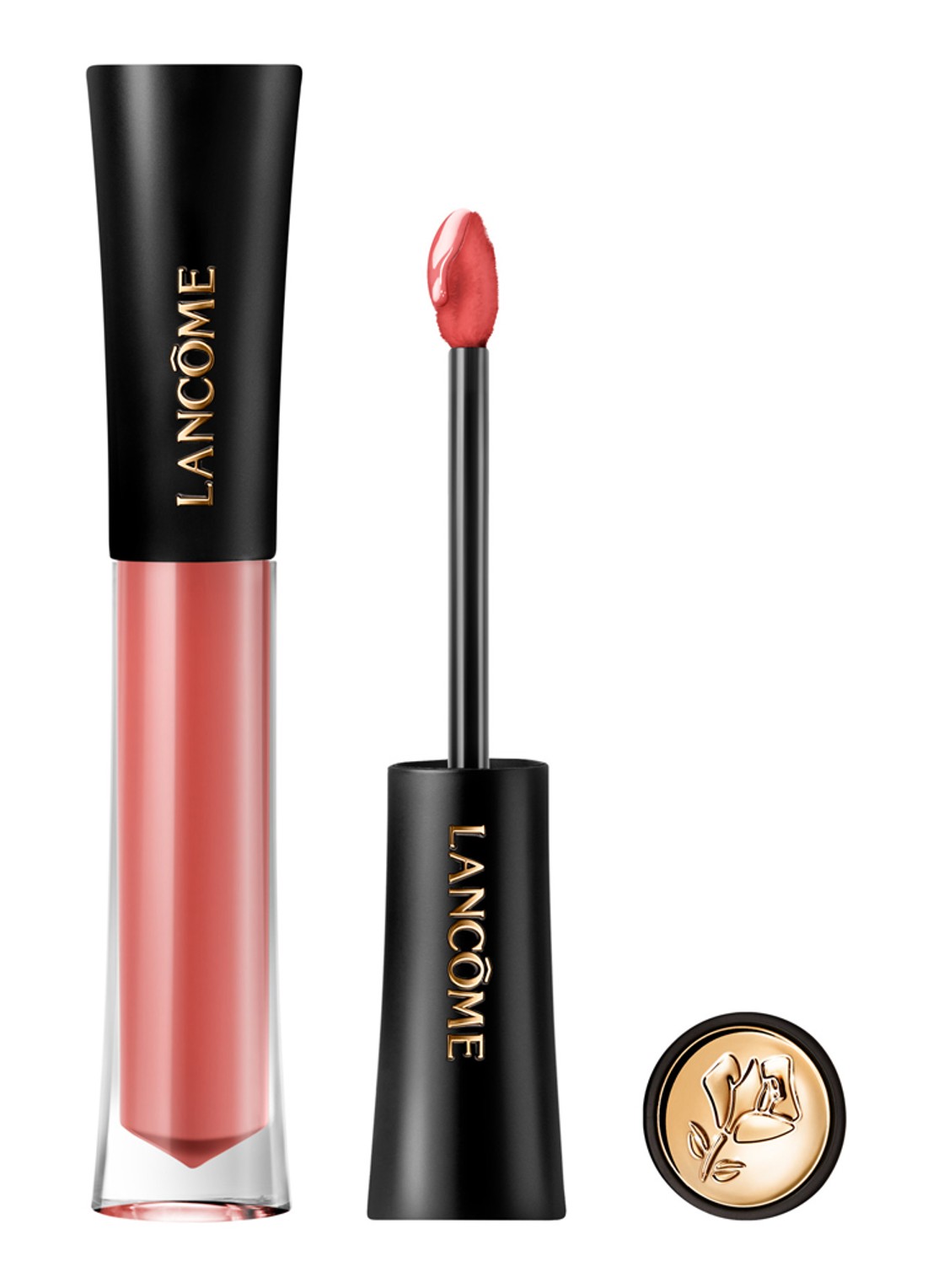 Lancôme L'Absolu Rouge Glaze Tintation - vloeibare lipstick - voorkant 2 706