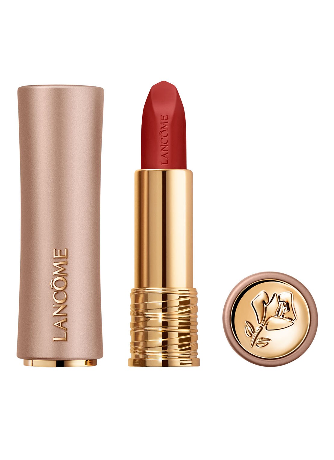 Lancôme L'Absolu Rouge Intimatte Lippenstift - voorkant 5 289 french peluche
