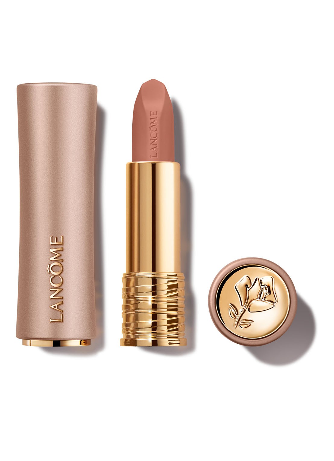 Lancôme L'Absolu Rouge Intimatte Lippenstift - voorkant 6 210 unspoken feelings