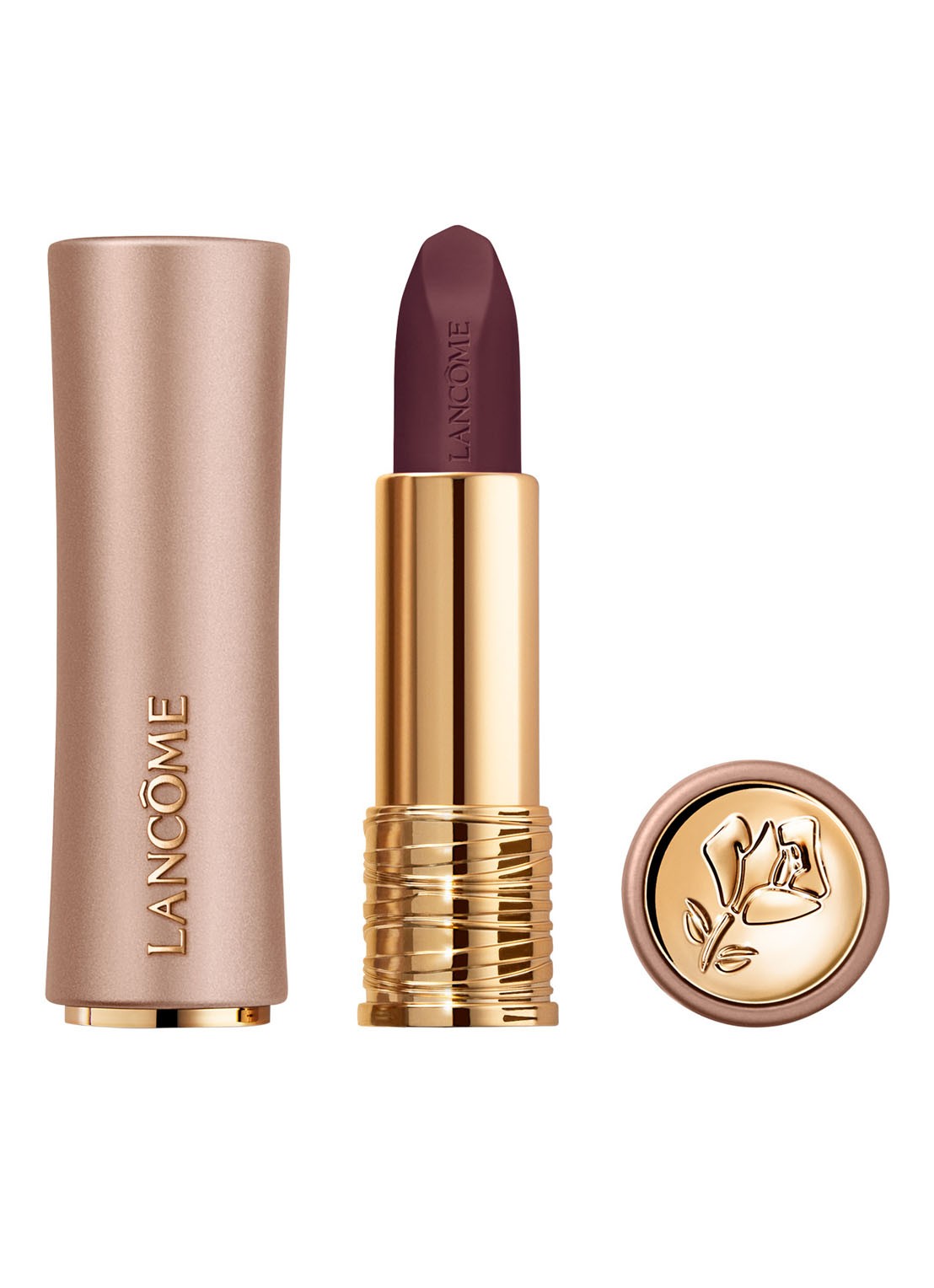 Lancôme L'Absolu Rouge Intimatte Lippenstift - voorkant 6 460 burst of joy