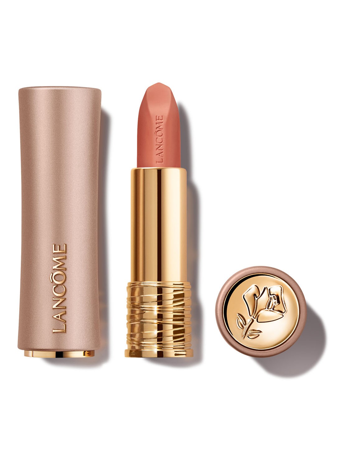 Lancôme L'Absolu Rouge Intimatte Lippenstift - voorkant 2 247 unretouched nude