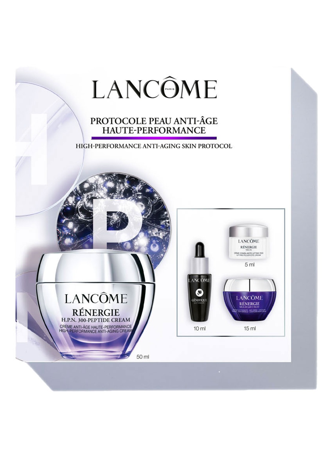 Lancôme Lancôme H.P.N. 300-Peptide Rénergie Set - verzorgingsset - voorkant undefined