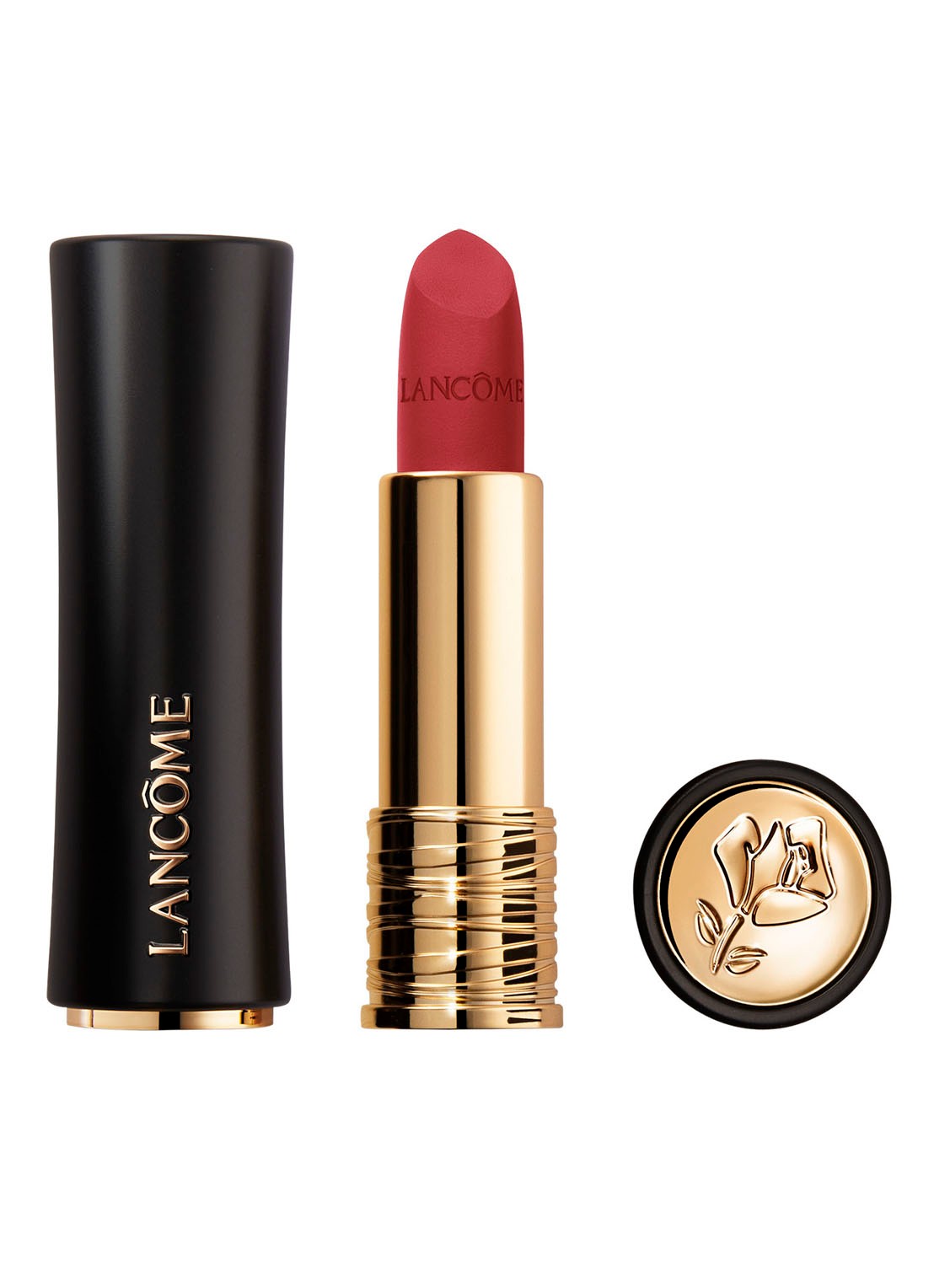Lancôme Lancôme L'Absolu Rouge Drama Matte Lippenstift  - voorkant 4 271 dramatically me
