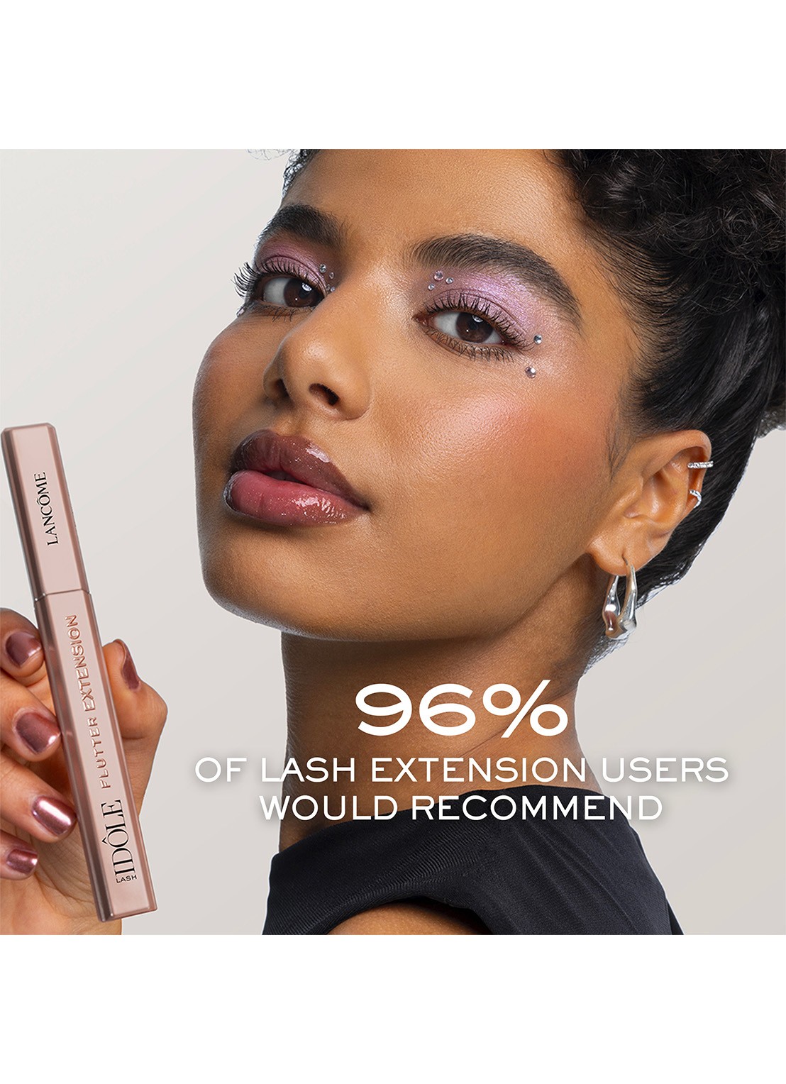 Lancôme Lash Idôle Flutter Extension Mascara - travel size - detail 4 01 true black