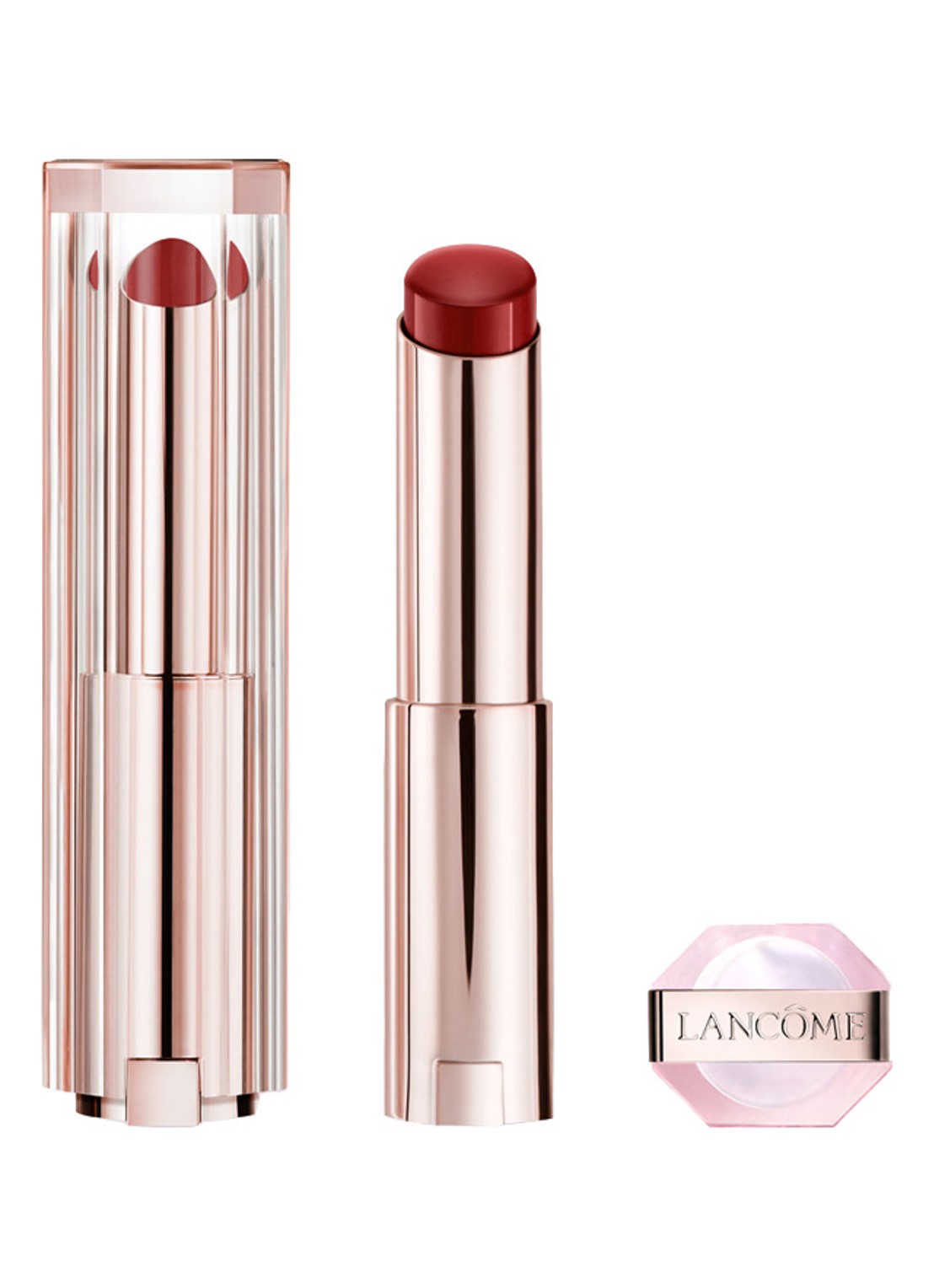 Lancôme Lip Idôle Butterglow - getinte lipbalsem - voorkant 59 – cheeky cherry