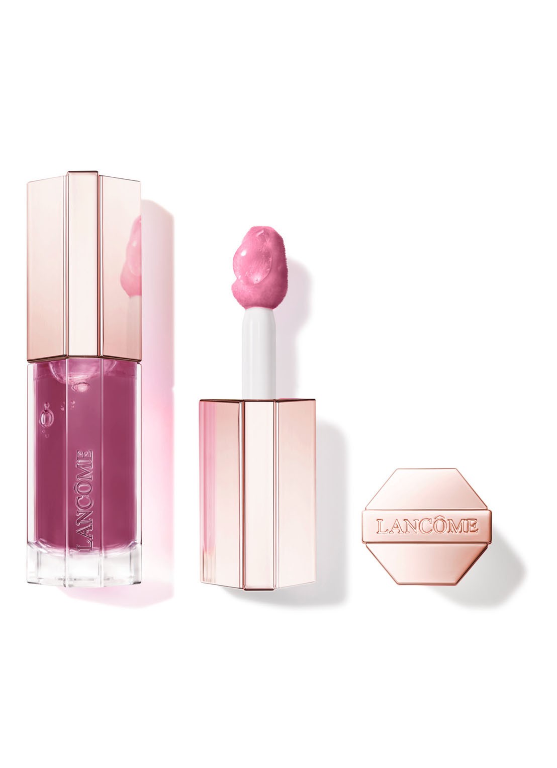 Lancôme Lip Idôle Juicytreat Lipolie Gloss - voorkant 18 berry yummy