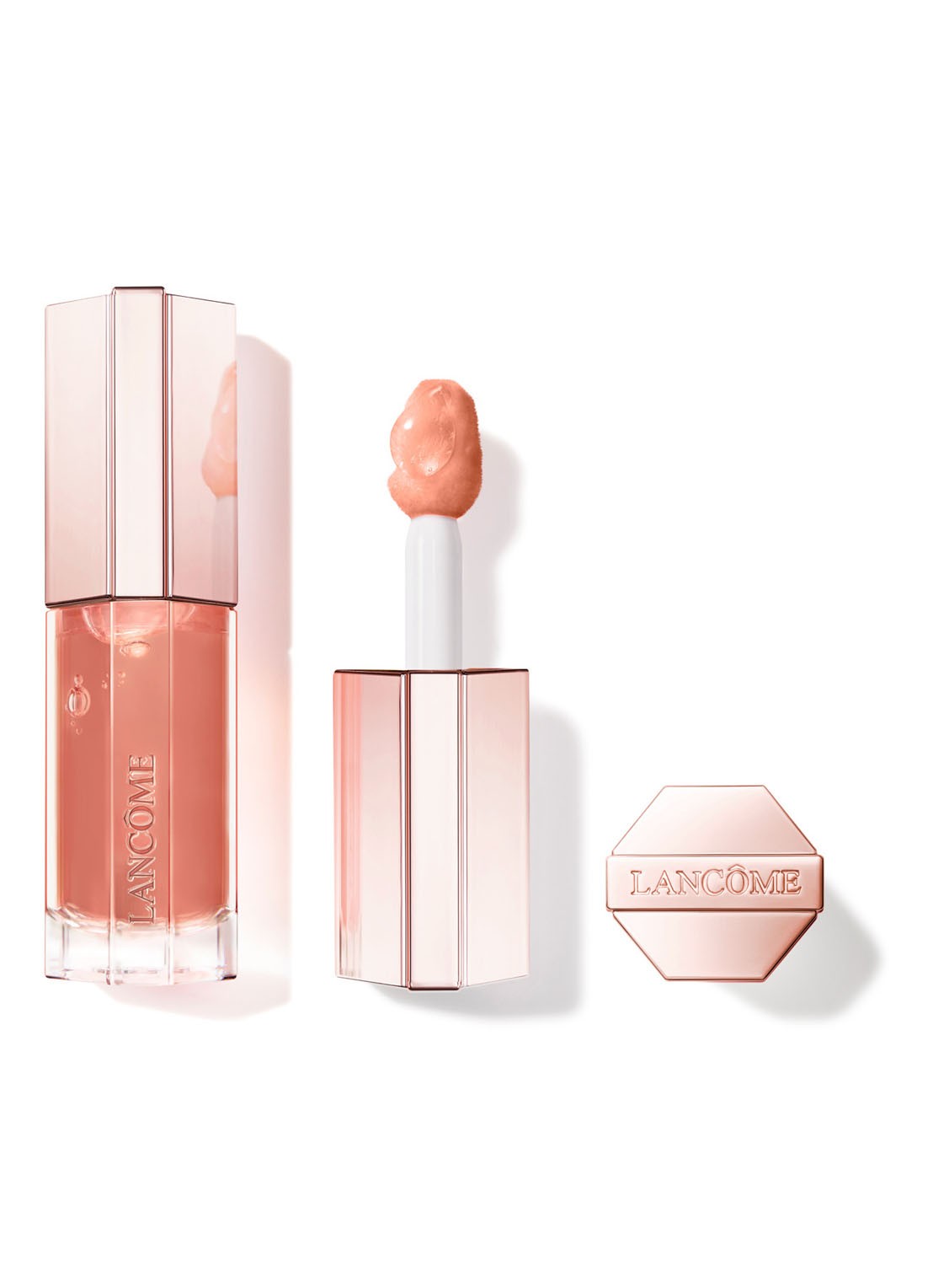 Lancôme Lip Idôle Juicytreat Lipolie Gloss - voorkant 25 toffee talk