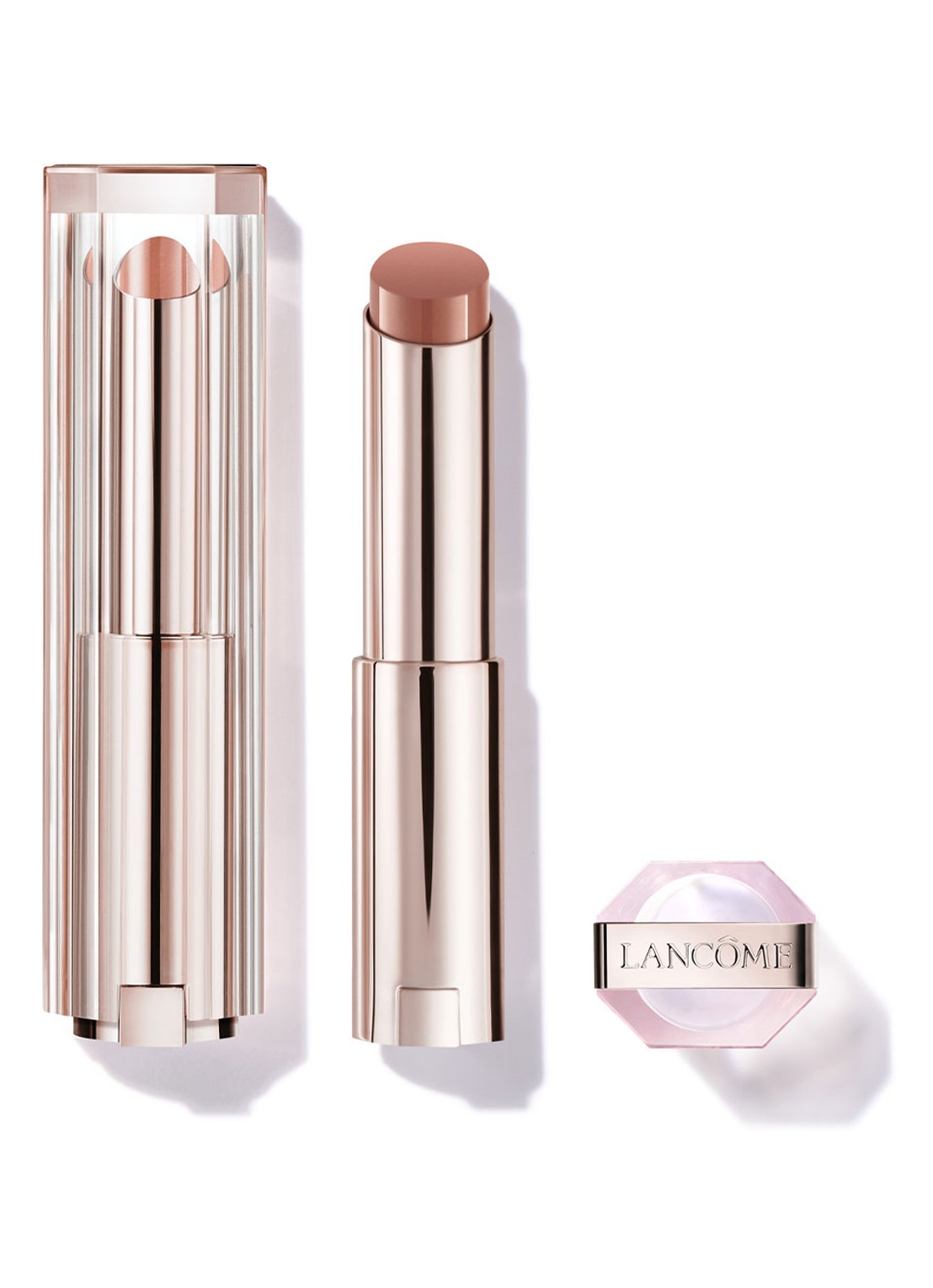 Lancôme Lip Idôle Squalane-12 Butterglow™ - getinte lipbalsem - voorkant 26 don't be chai