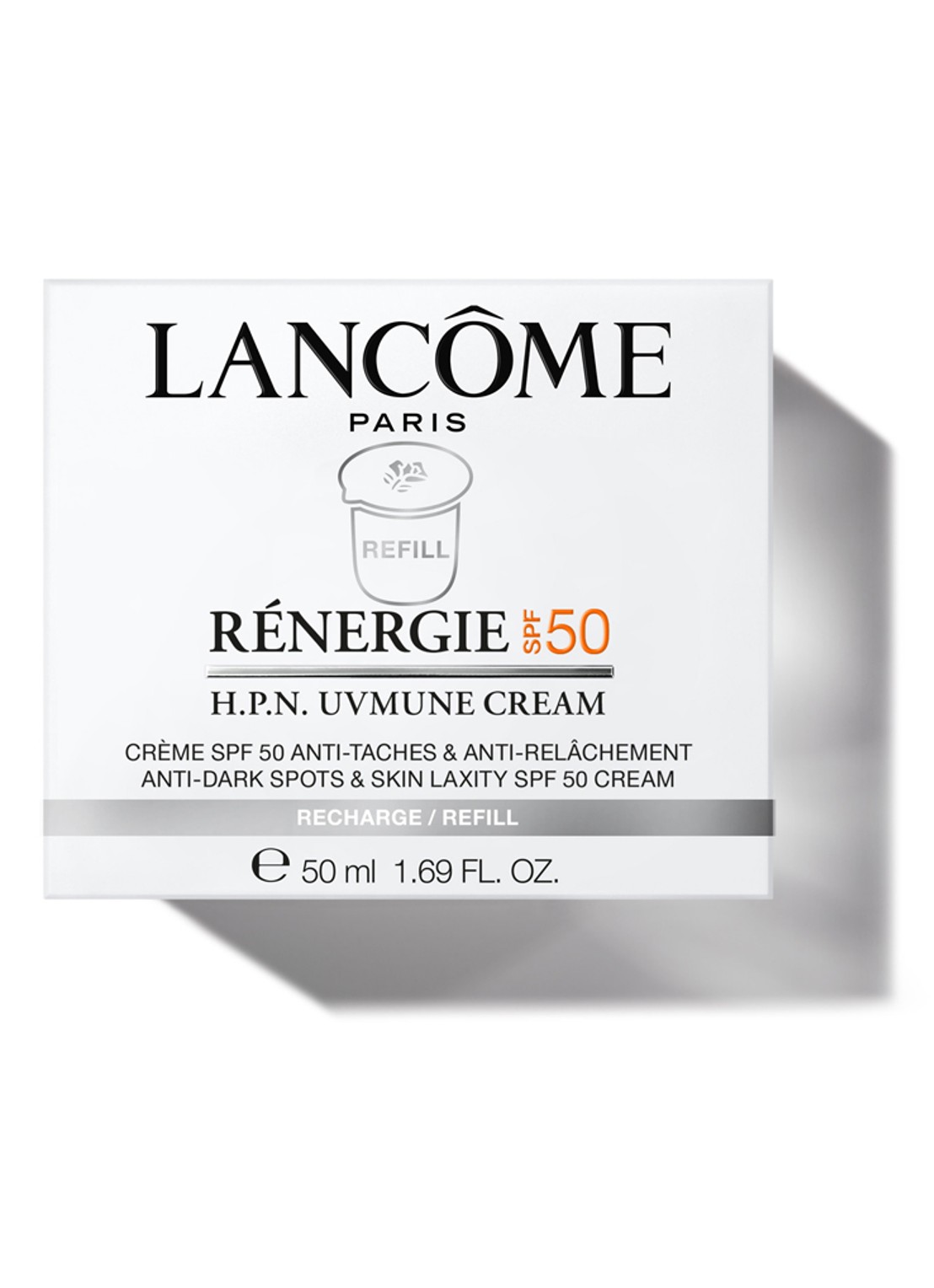 Lancôme Rénergie H.P.N. UVMUNE SPF50 crème - dagcrème navulling - voorkant 4 undefined