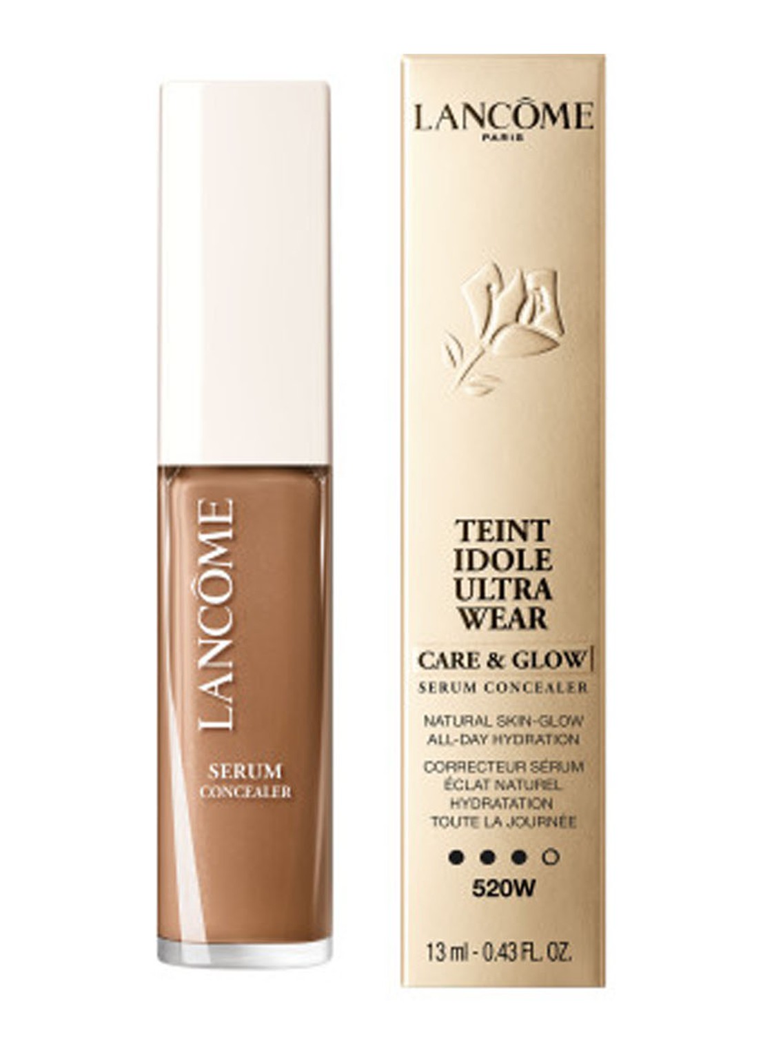 Lancôme Teint Idole Ultra Wear Care & Glow Serum Concealer - voorkant 7 520w