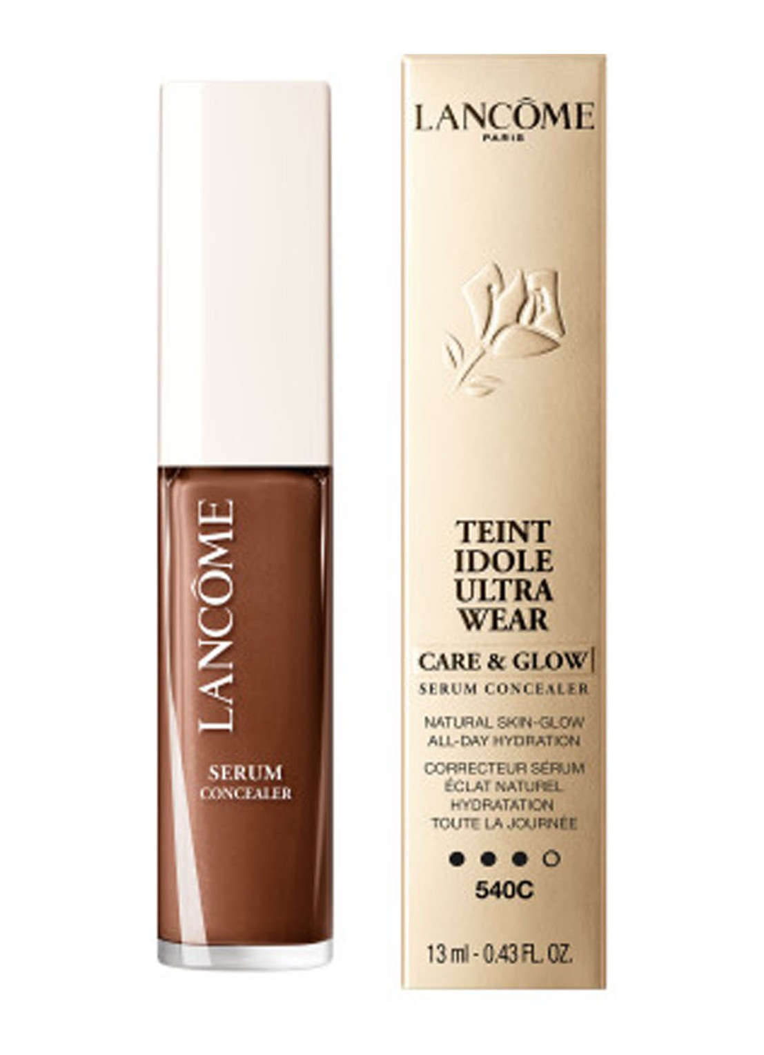 Lancôme Teint Idole Ultra Wear Care & Glow Serum Concealer - voorkant 7 540c