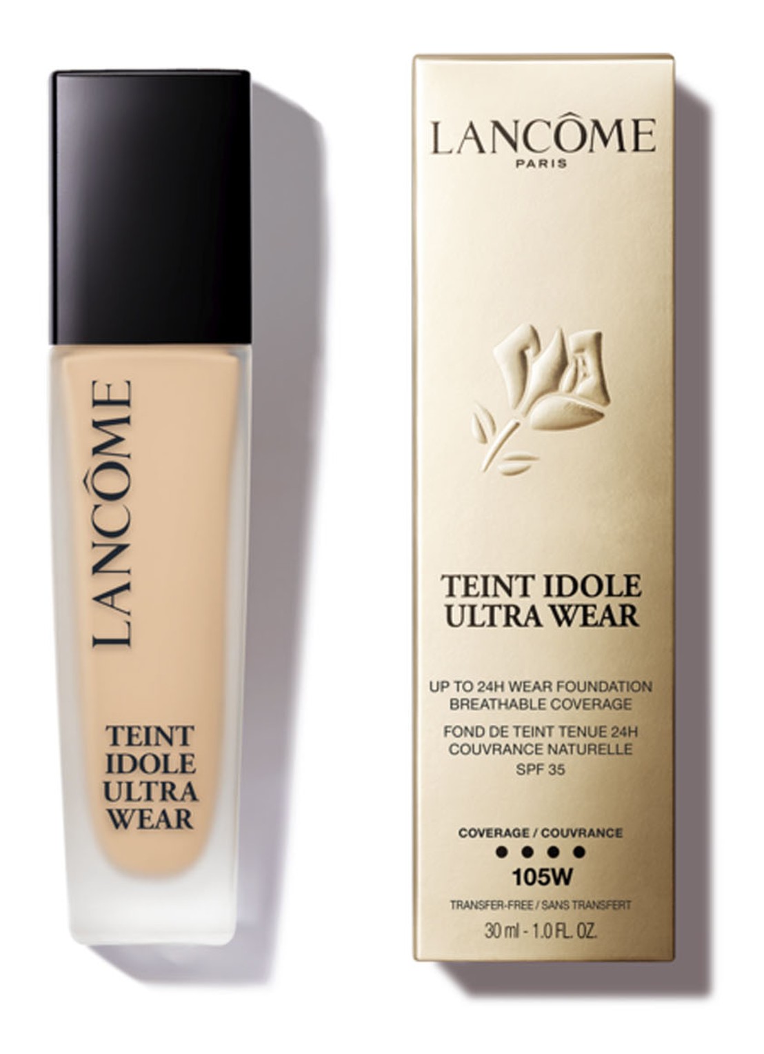 Lancôme Teint Idole Ultra Wear Foundation - voorkant 6 105w