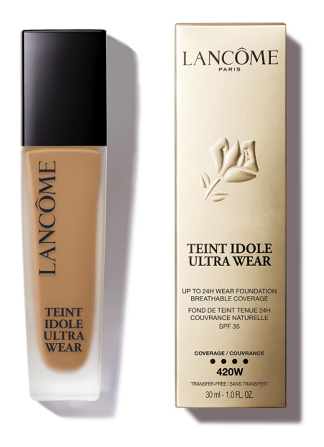 Lancôme Teint Idole Ultra Wear Foundation - voorkant 6 420w