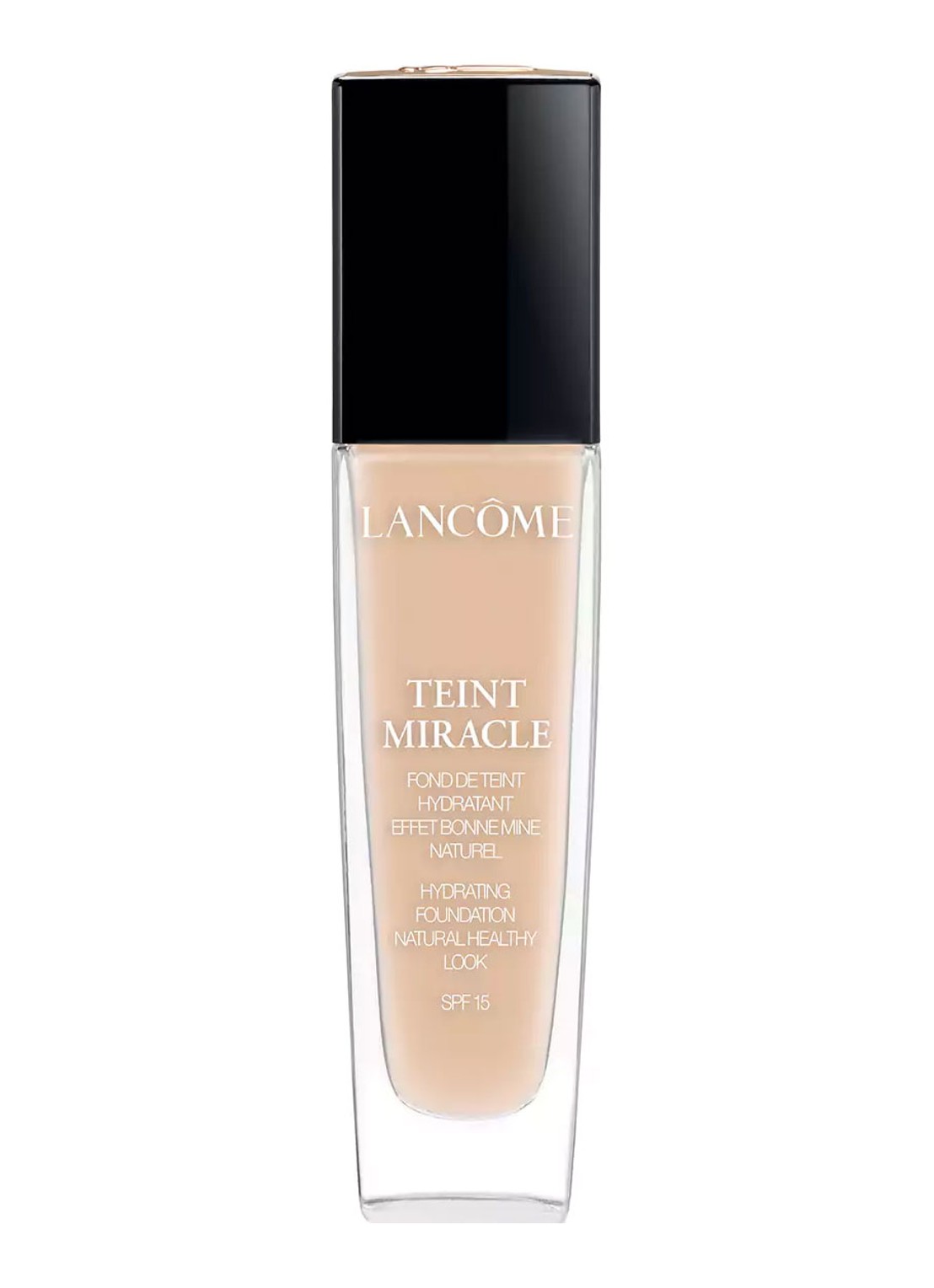 Lancôme Teint Miracle SPF 15 / PA+++ Foundation - voorkant 2 01 beige albâtre