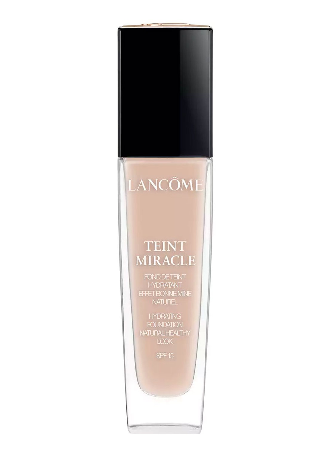 Lancôme Teint Miracle SPF 15 / PA+++ Foundation - voorkant 2 02 lys rosé