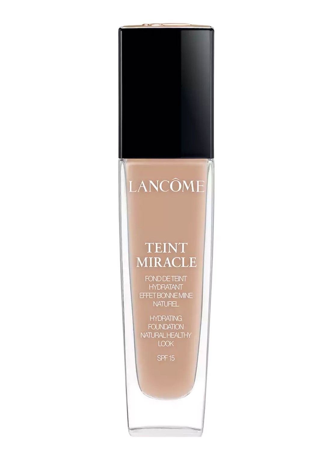 Lancôme Teint Miracle SPF 15 / PA+++ Foundation - voorkant 2 045 sable beige